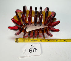 Sobral - Tortoise & Prada "Cogumelo" Studio Creation Elasticated Resin Bracelet ( 000000 )