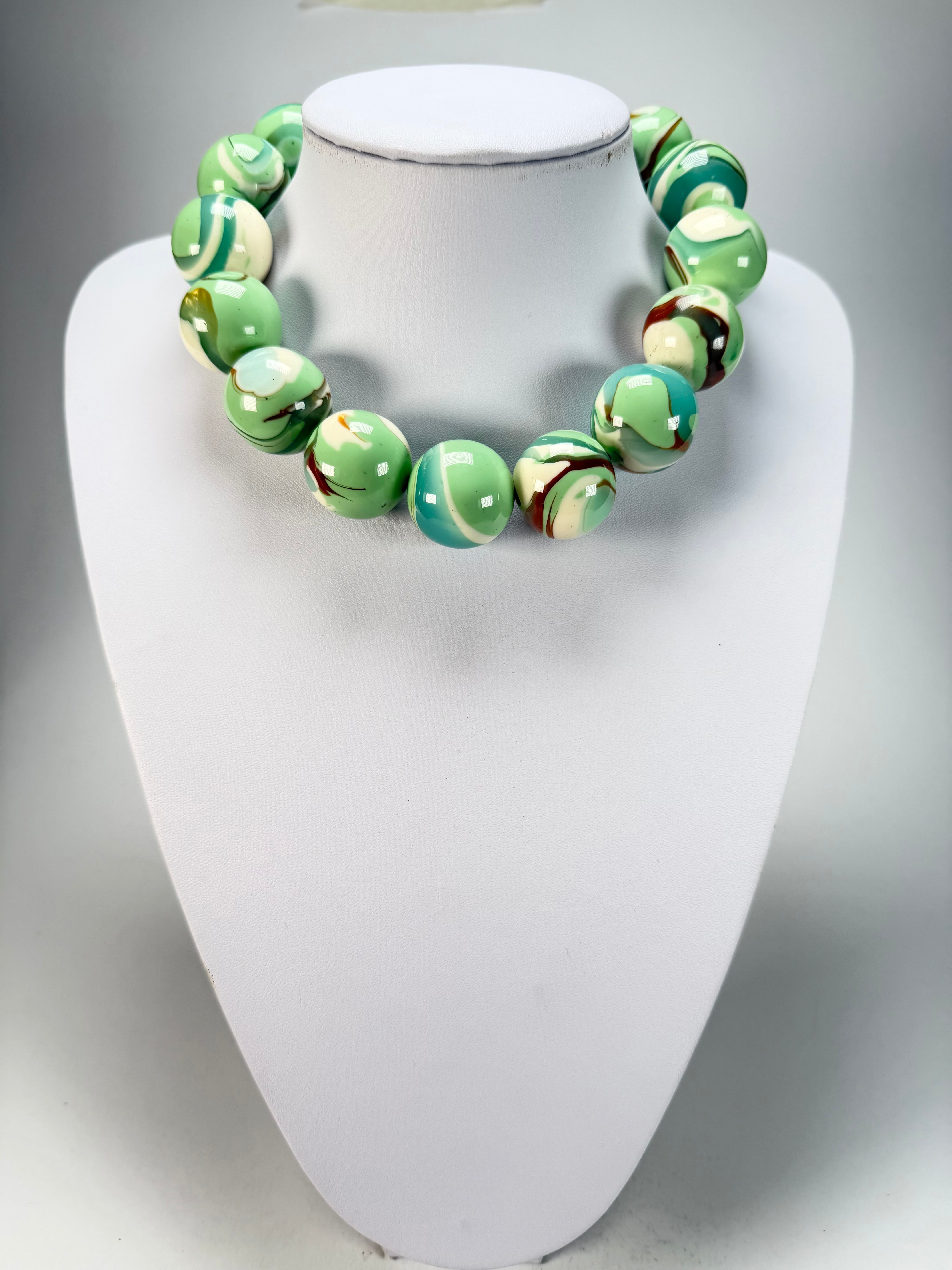 Sobral - Eteria "Cluster" Studio Creation Resin Necklace ( 000000 )