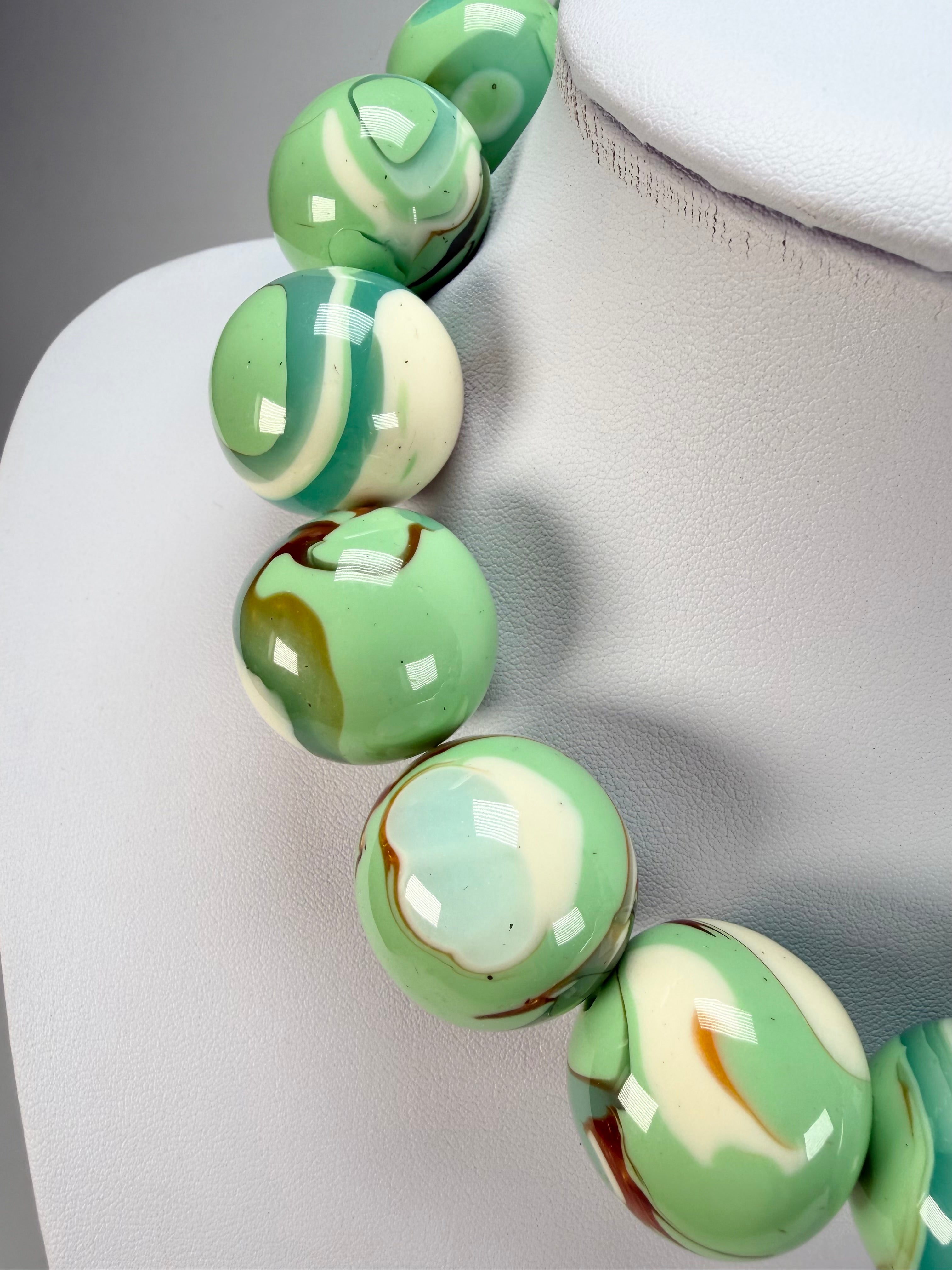 Sobral - Eteria "Cluster" Studio Creation Resin Necklace ( 000000 )