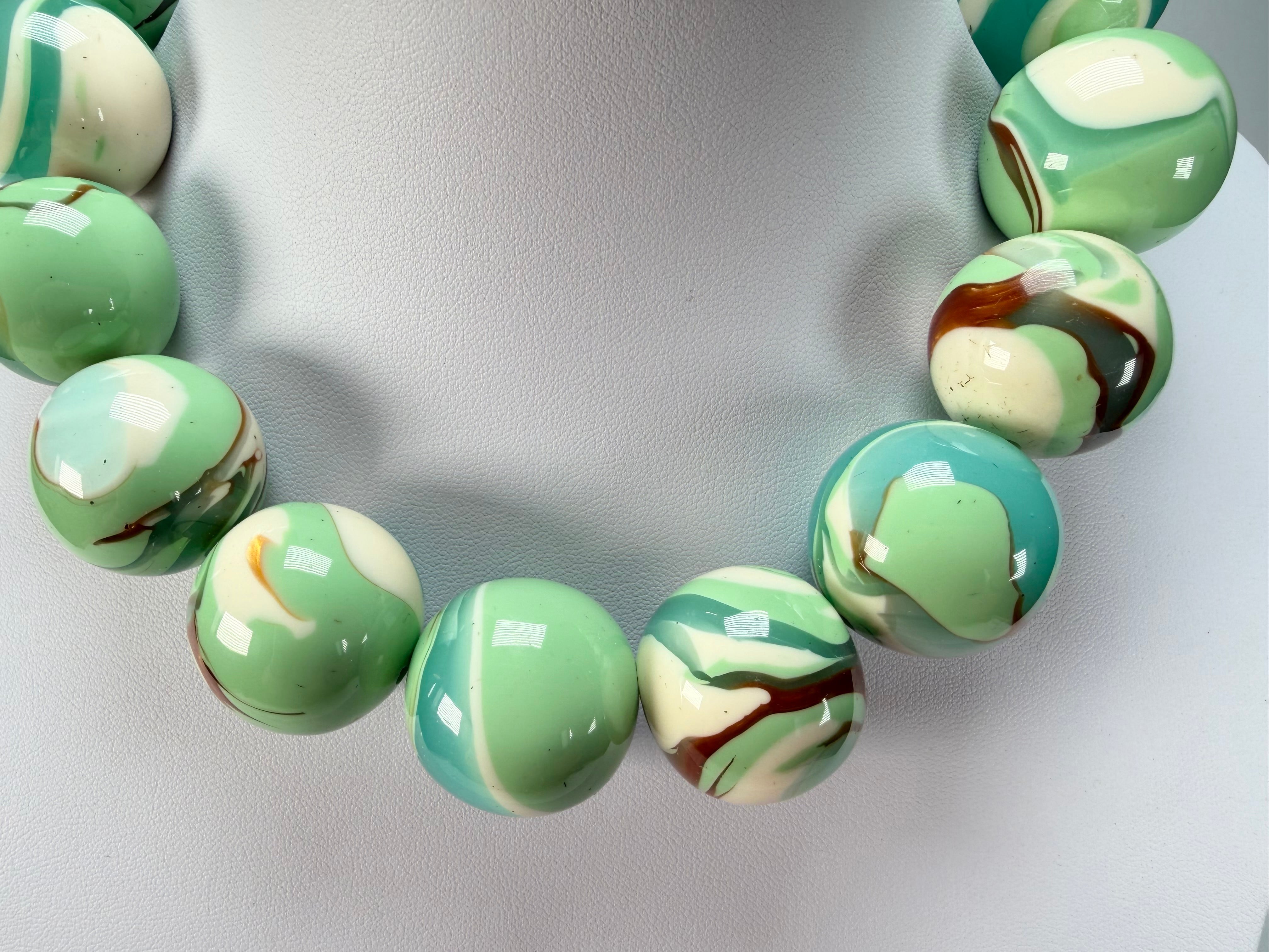 Sobral - Eteria "Cluster" Studio Creation Resin Necklace ( 000000 )