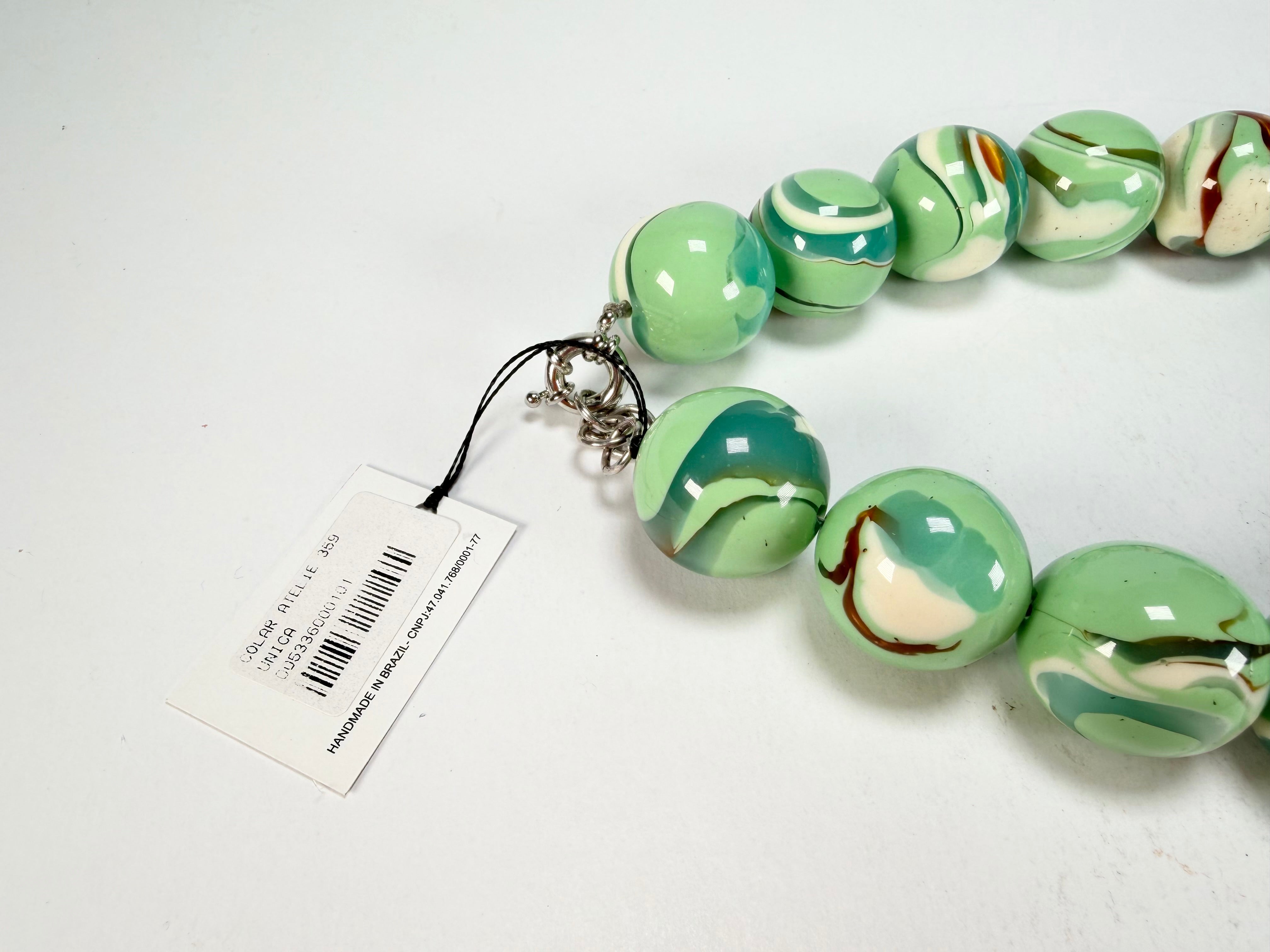 Sobral - Eteria "Cluster" Studio Creation Resin Necklace ( 000000 )