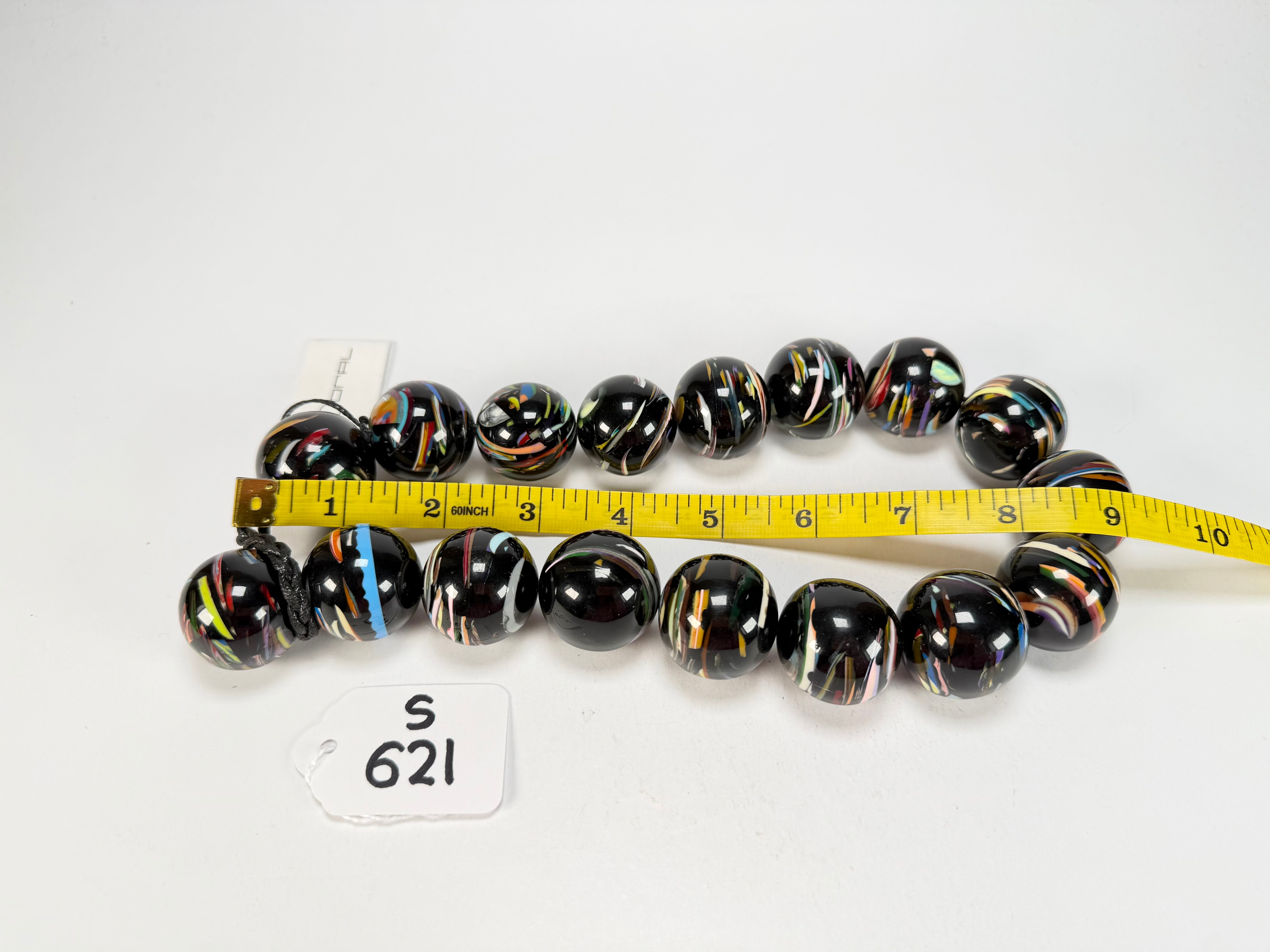 Sobral - Baru "Cluster" Studio Creation Resin Necklace ( 000000 )