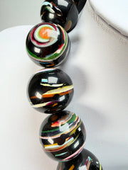 Sobral - Baru "Cluster" Studio Creation Resin Necklace ( 000000 )