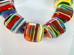 Sobral - Pop Art "O Maior" Studio Creation Resin Necklace ( 000000 )