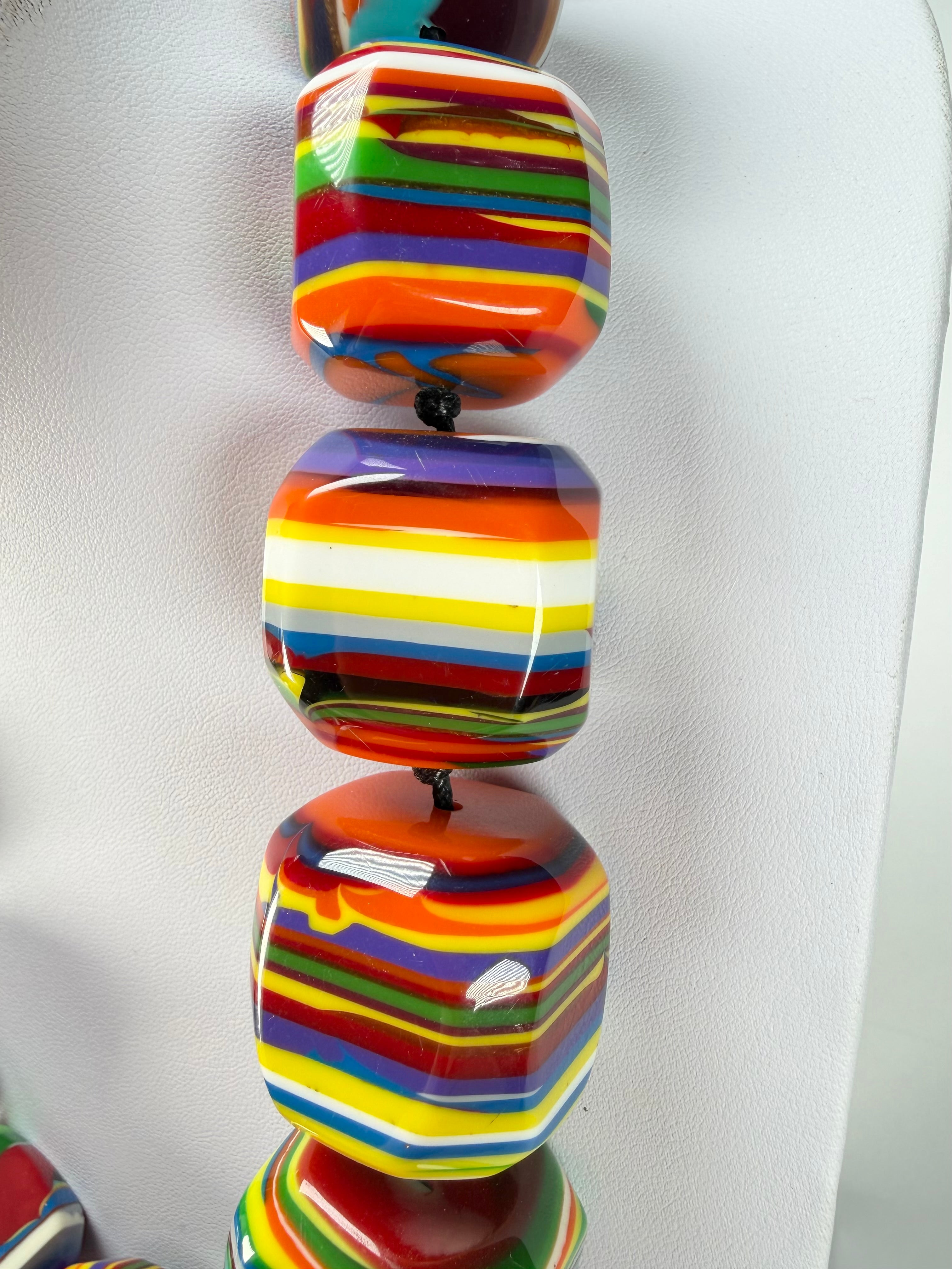 Sobral - Pop Art "O Maior" Studio Creation Resin Necklace ( 000000 )