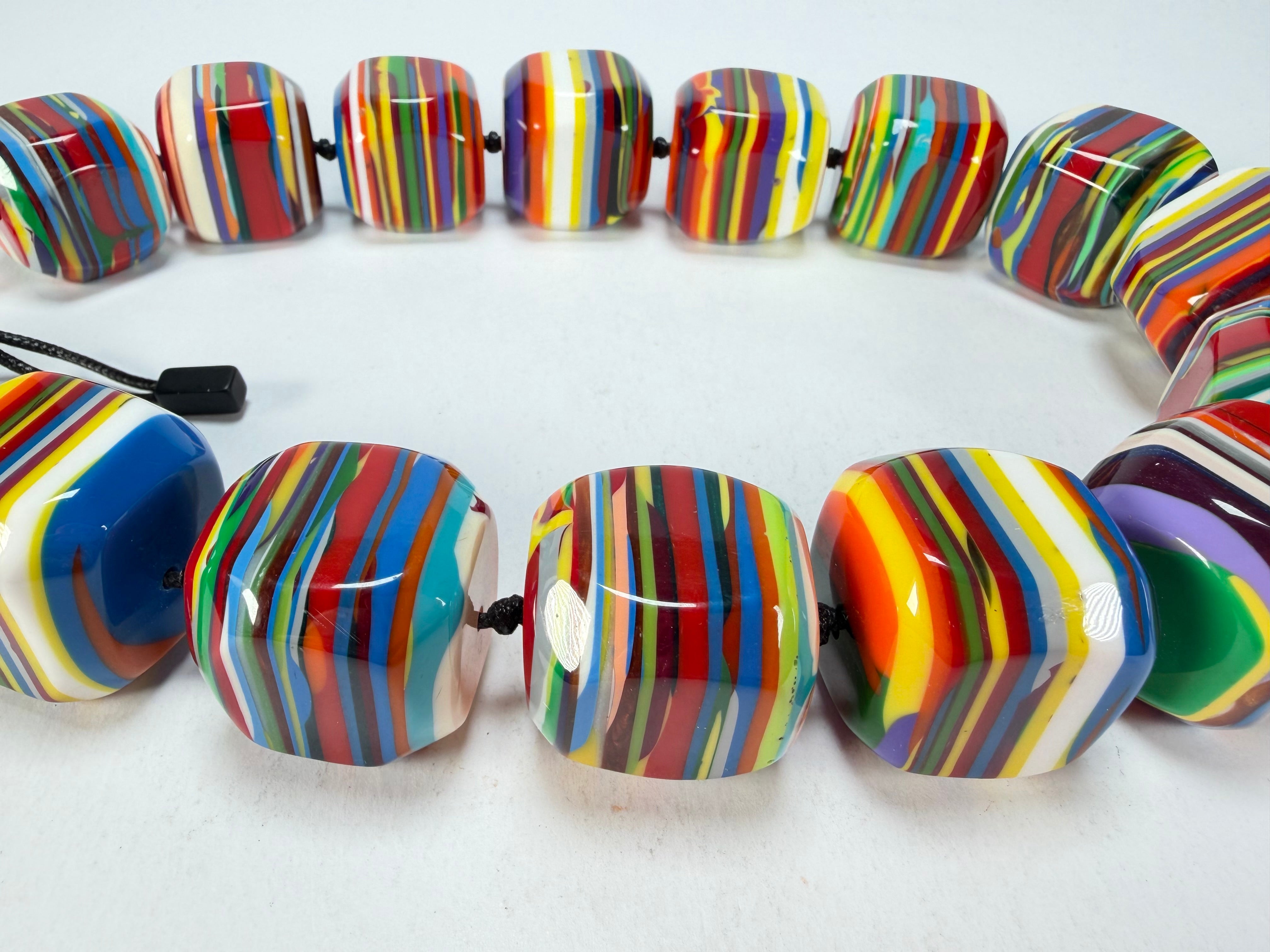 Sobral - Pop Art "O Maior" Studio Creation Resin Necklace ( 000000 )