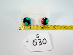 Sobral - Dots "Dots" Multi Colour Resin Earrings ( 005355 )