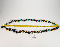 Sobral - Dots "Obsession" Multi Colour Resin Necklace ( 005359 )