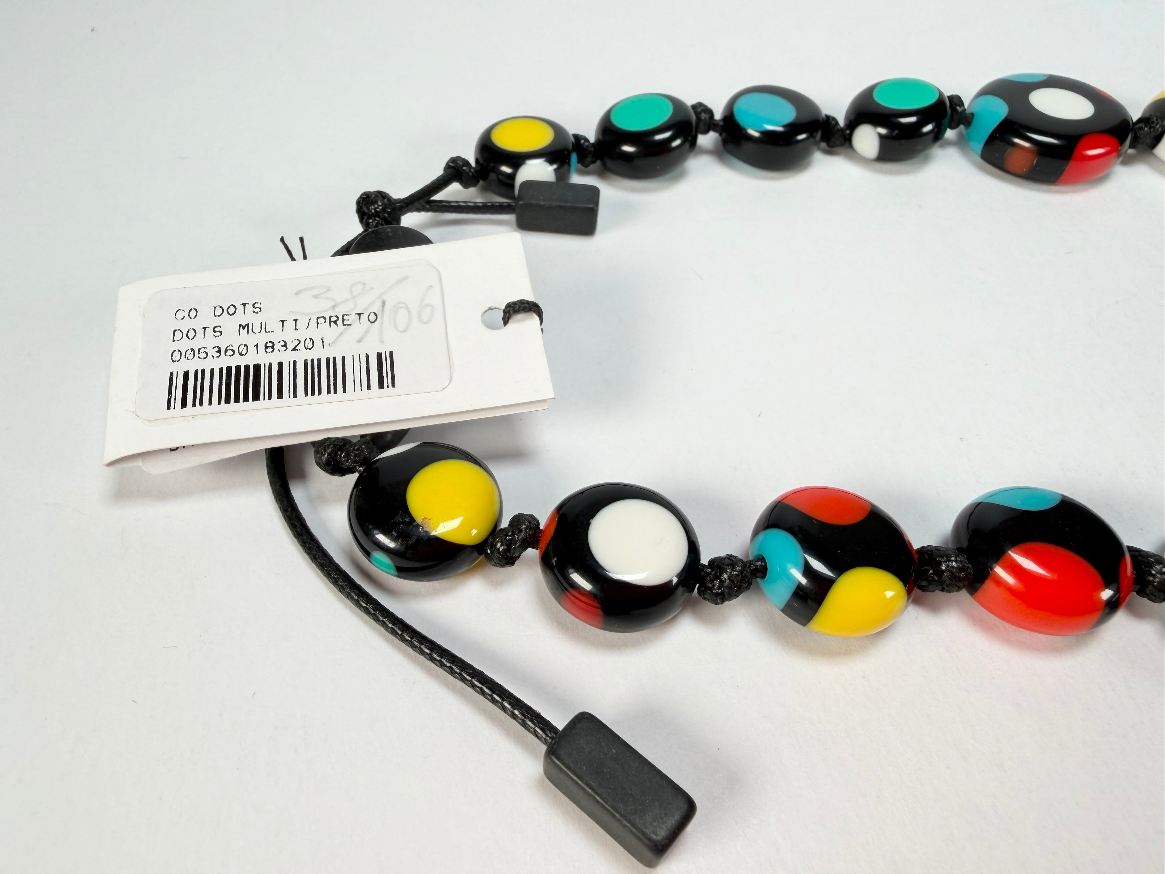 Sobral - Dots "Dots" Multi Colour Resin Necklace ( 005360 )