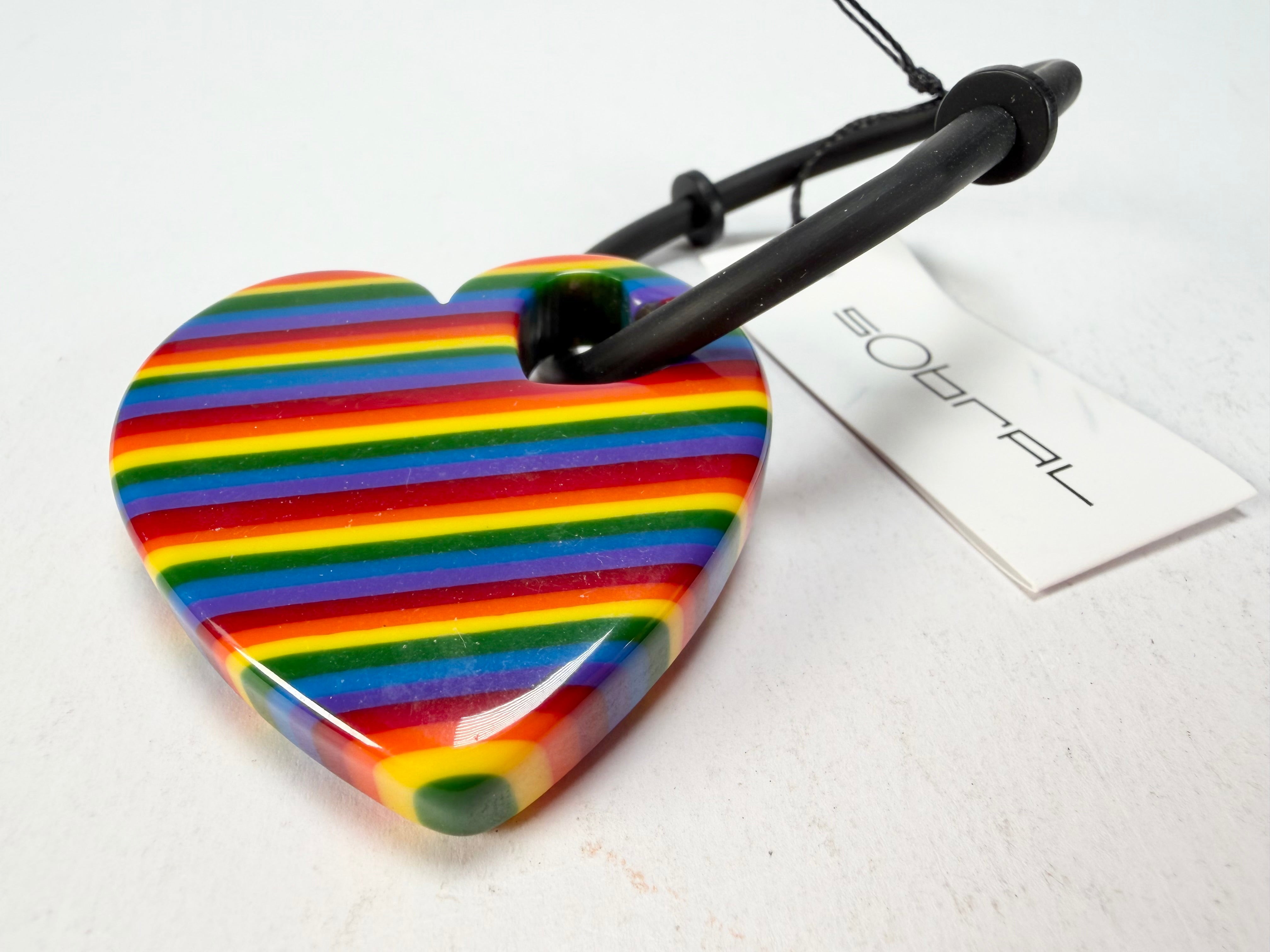 Sobral - Pop Pride "Pride Heart" Keychain ( 005320 )
