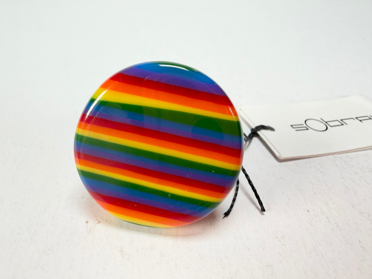 Sobral - Pop Pride "Retalhos" Resin Ring ( 004934 ) - Size UK V / US 10.5
