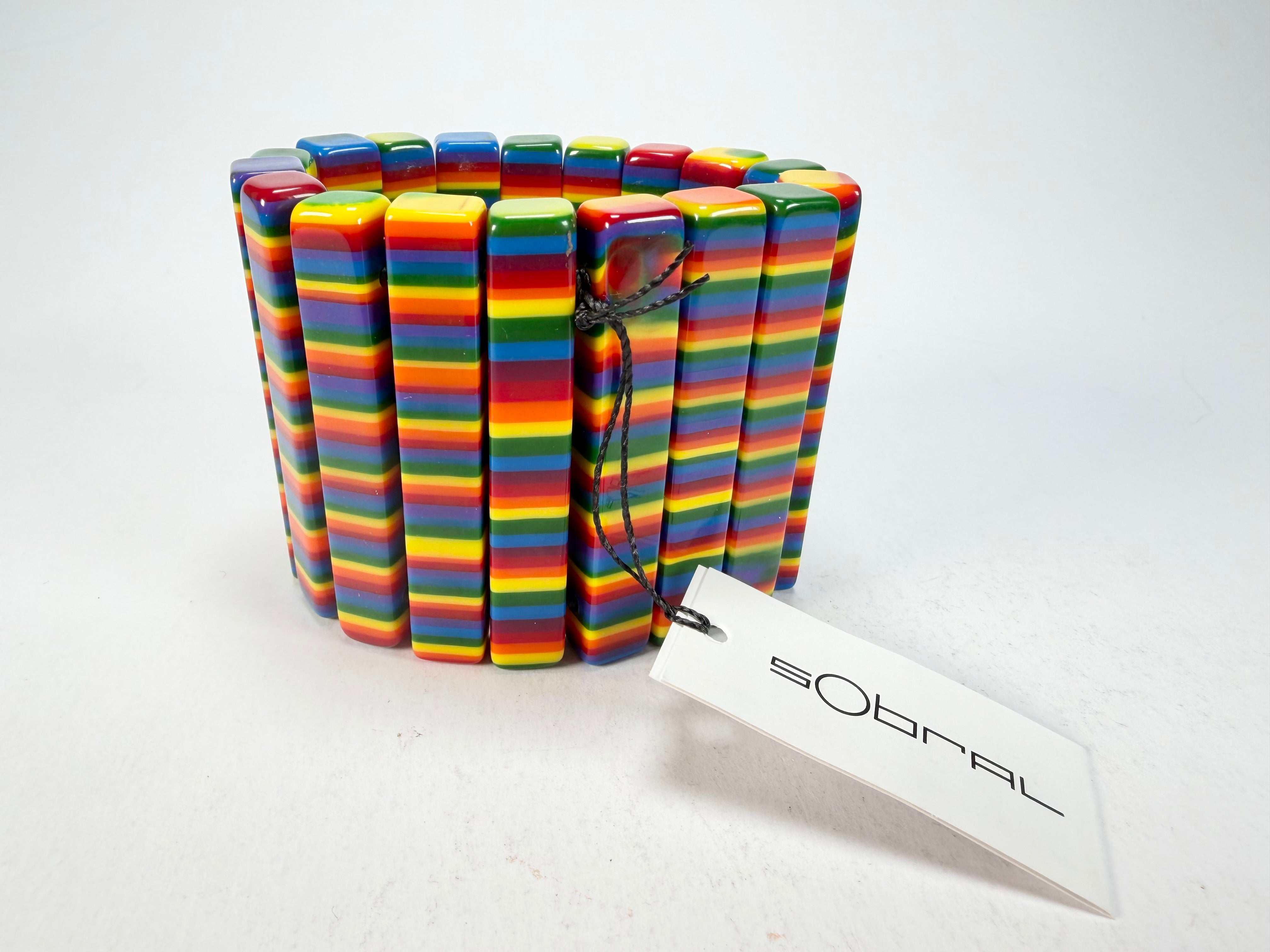 Sobral - Pop Pride "Yasmin" Elasticated Resin Bracelet ( 003137 )