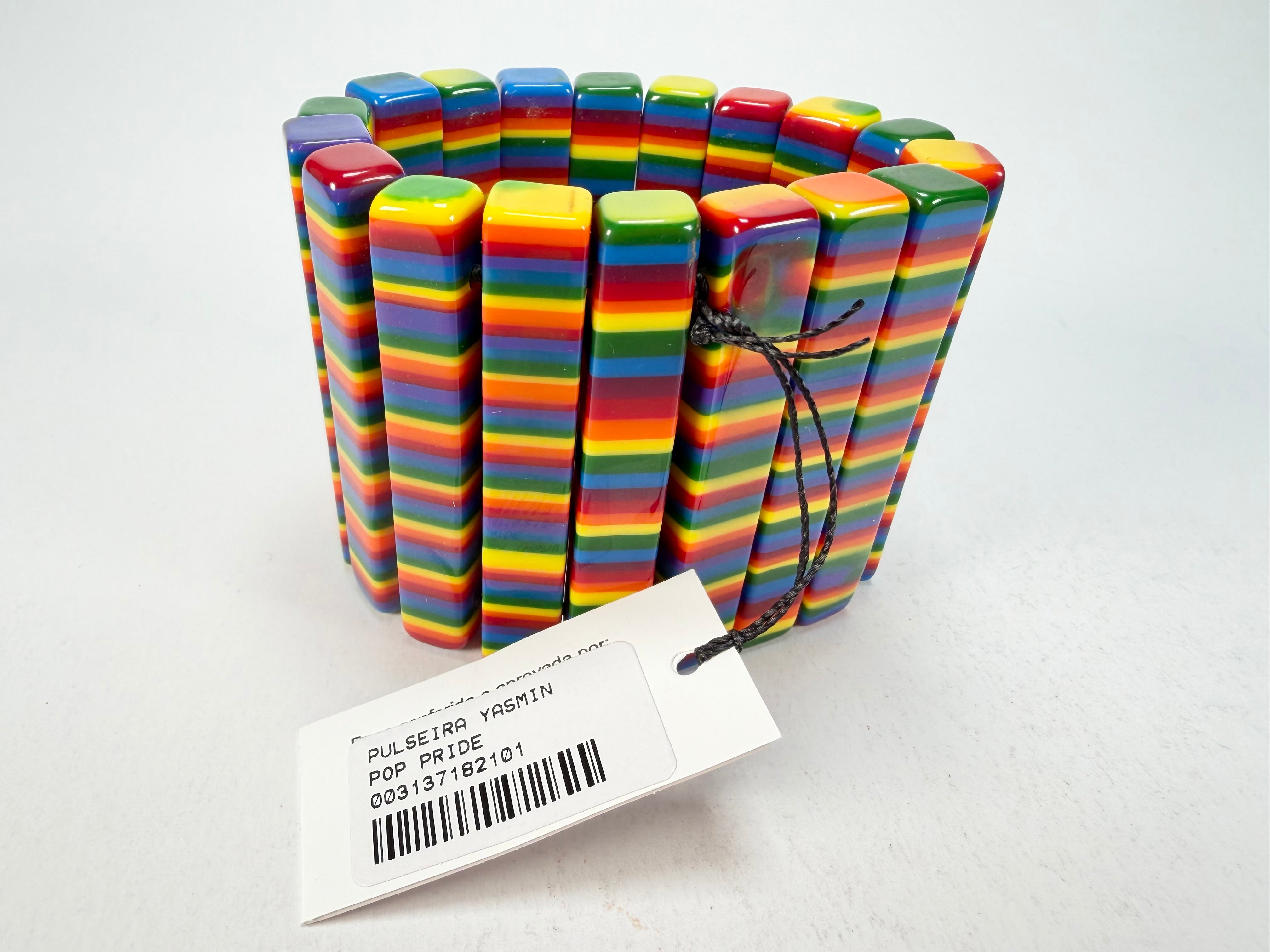 Sobral - Pop Pride "Yasmin" Elasticated Resin Bracelet ( 003137 )