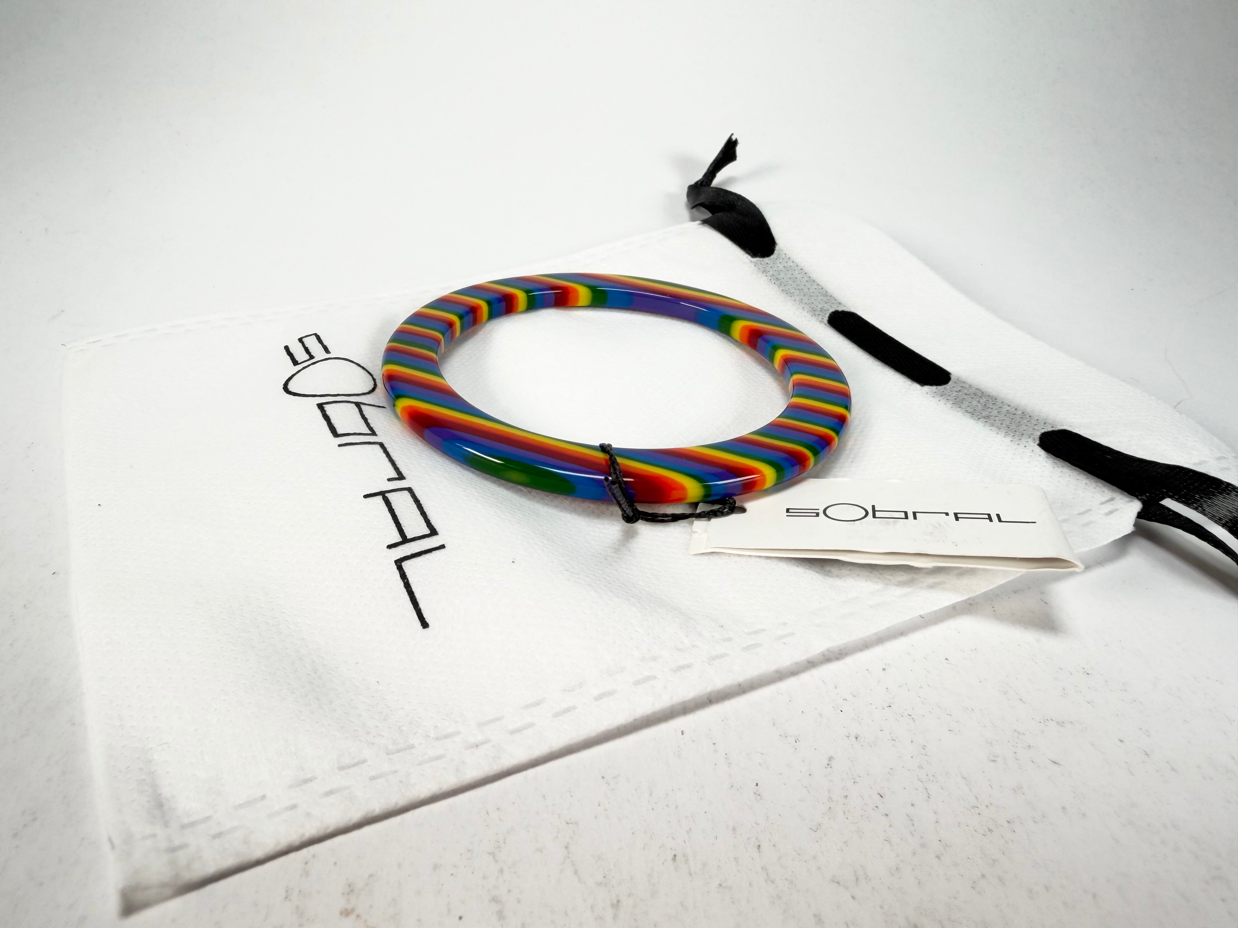 Sobral - Pop Pride "PML 06" Solid Resin Bangle ( 002336 )