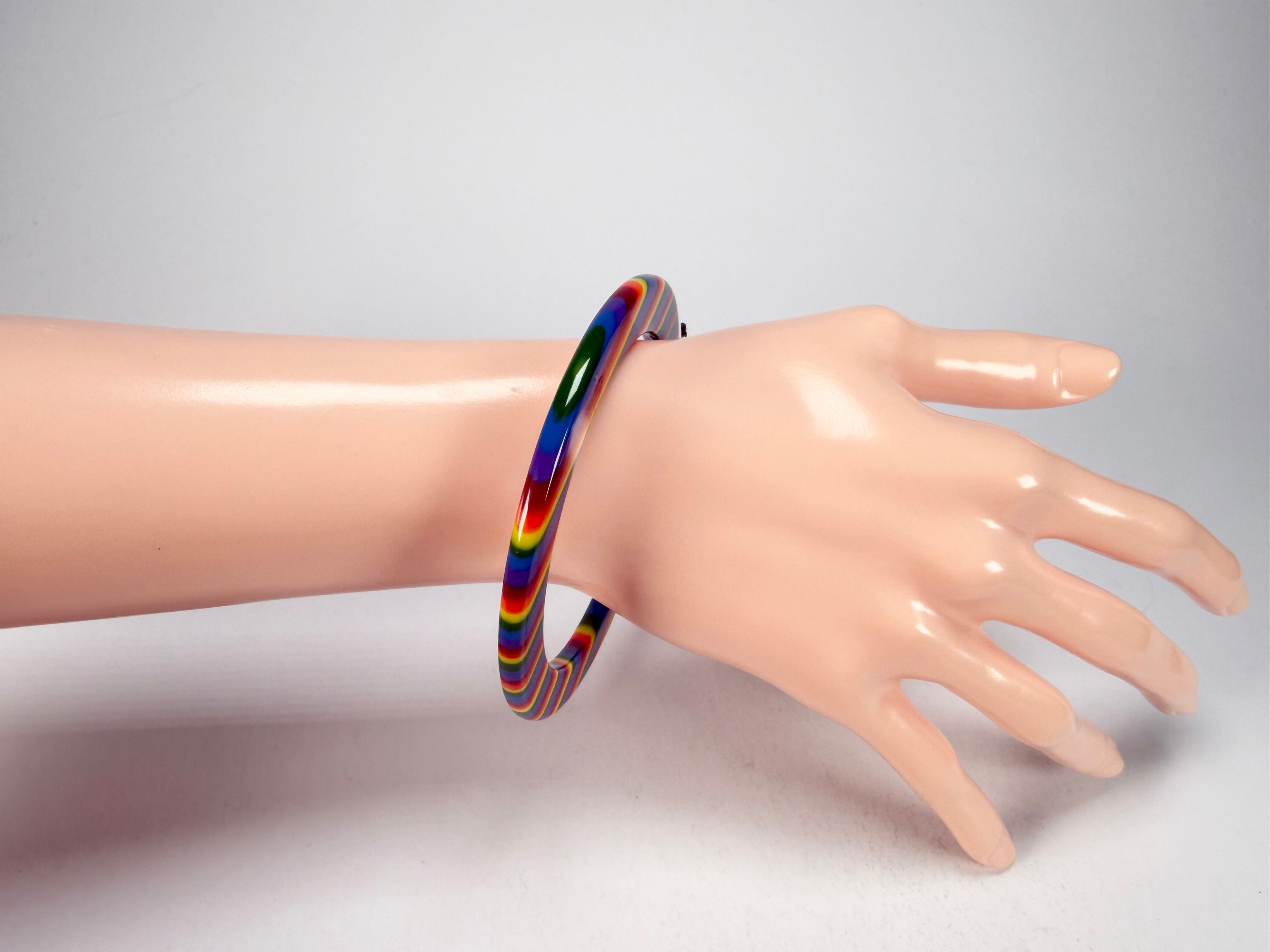 Sobral - Pop Pride "PML 06" Solid Resin Bangle ( 002336 )