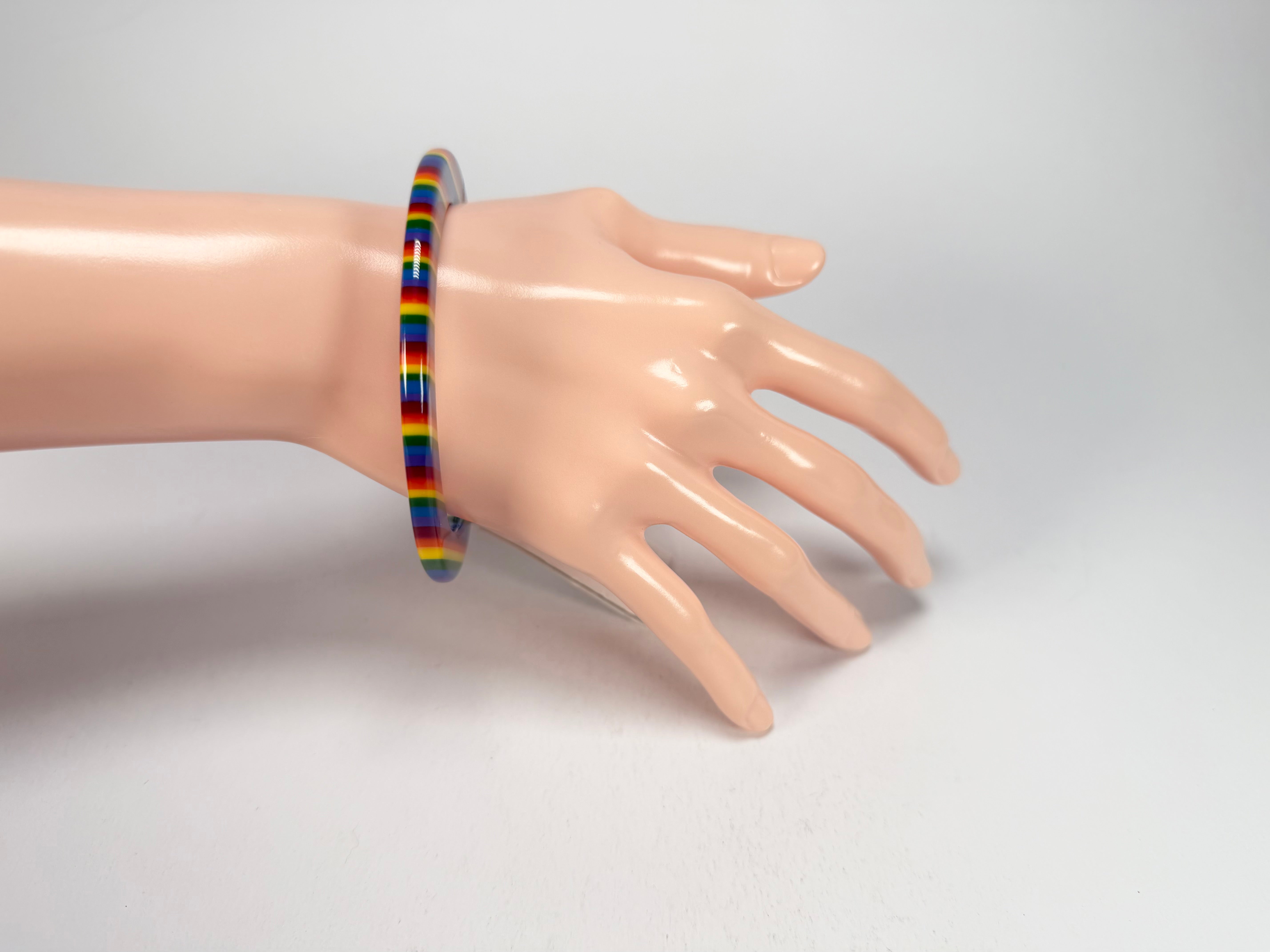 Sobral - Pop Pride "PML 06" Solid Resin Bangle ( 002336 )