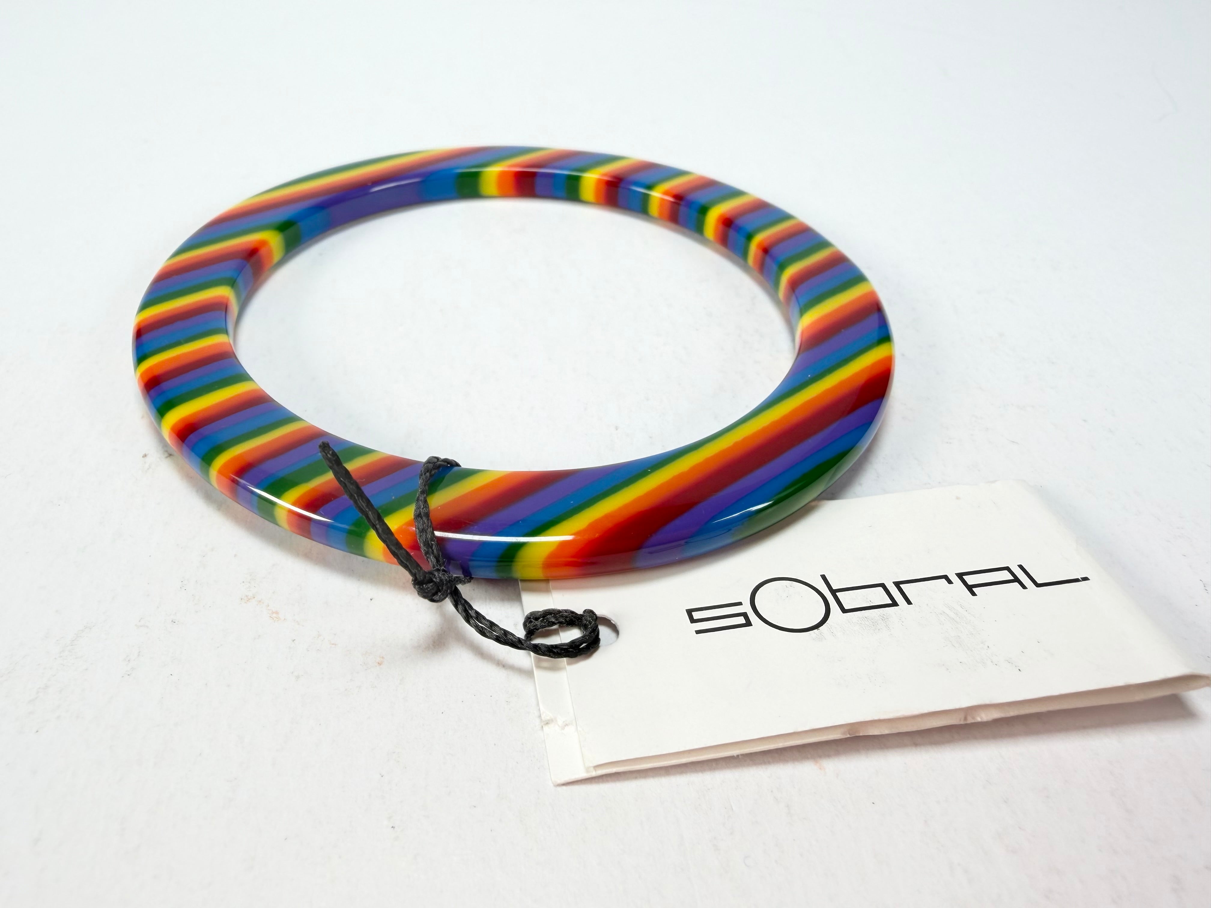 Sobral - Pop Pride "PML 06" Solid Resin Bangle ( 002336 )