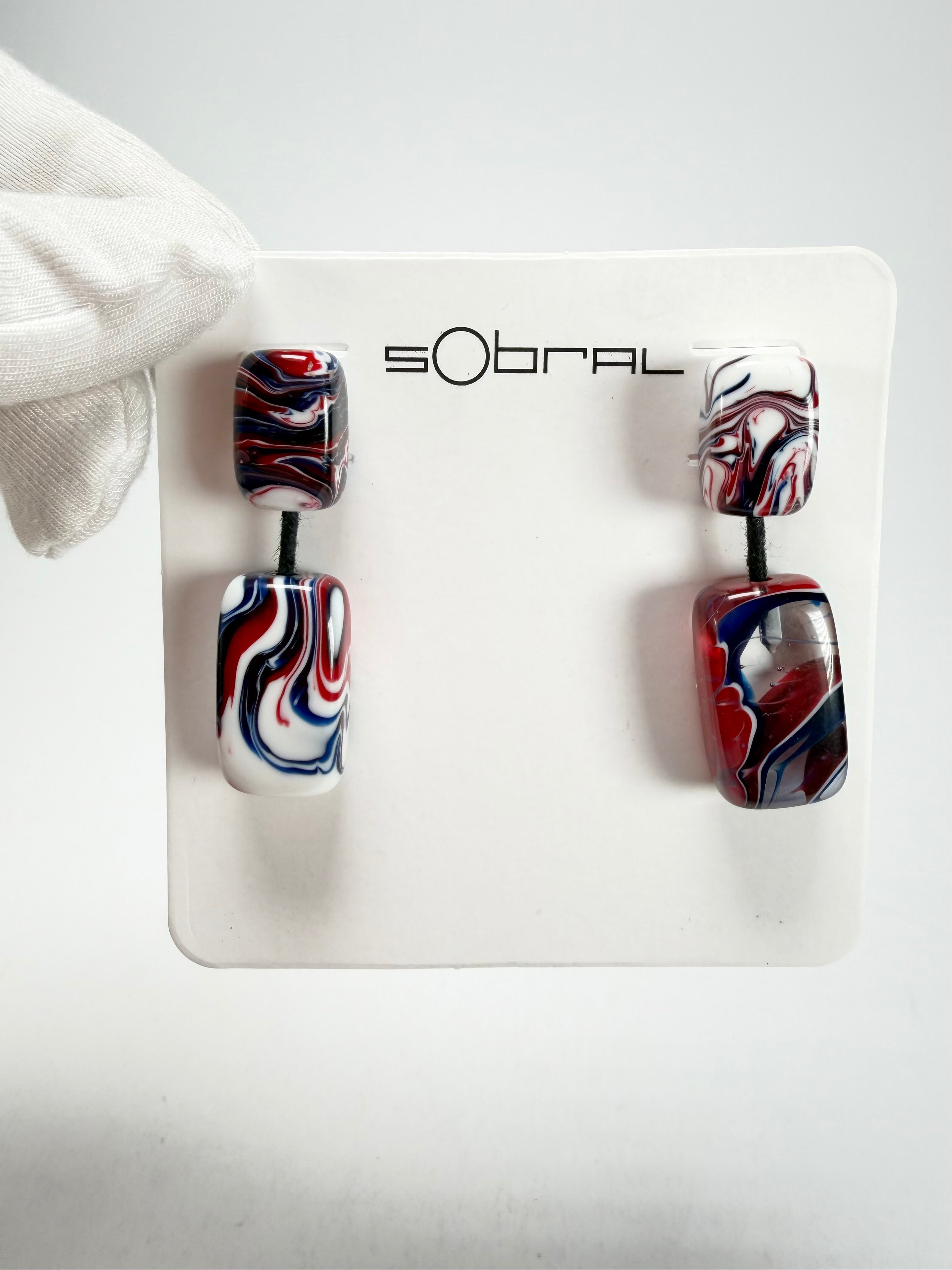 Sobral - Marianne "Thais" Resin Earrings ( 005366 )