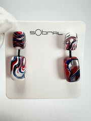 Sobral - Marianne "Thais" Resin Earrings ( 005366 )