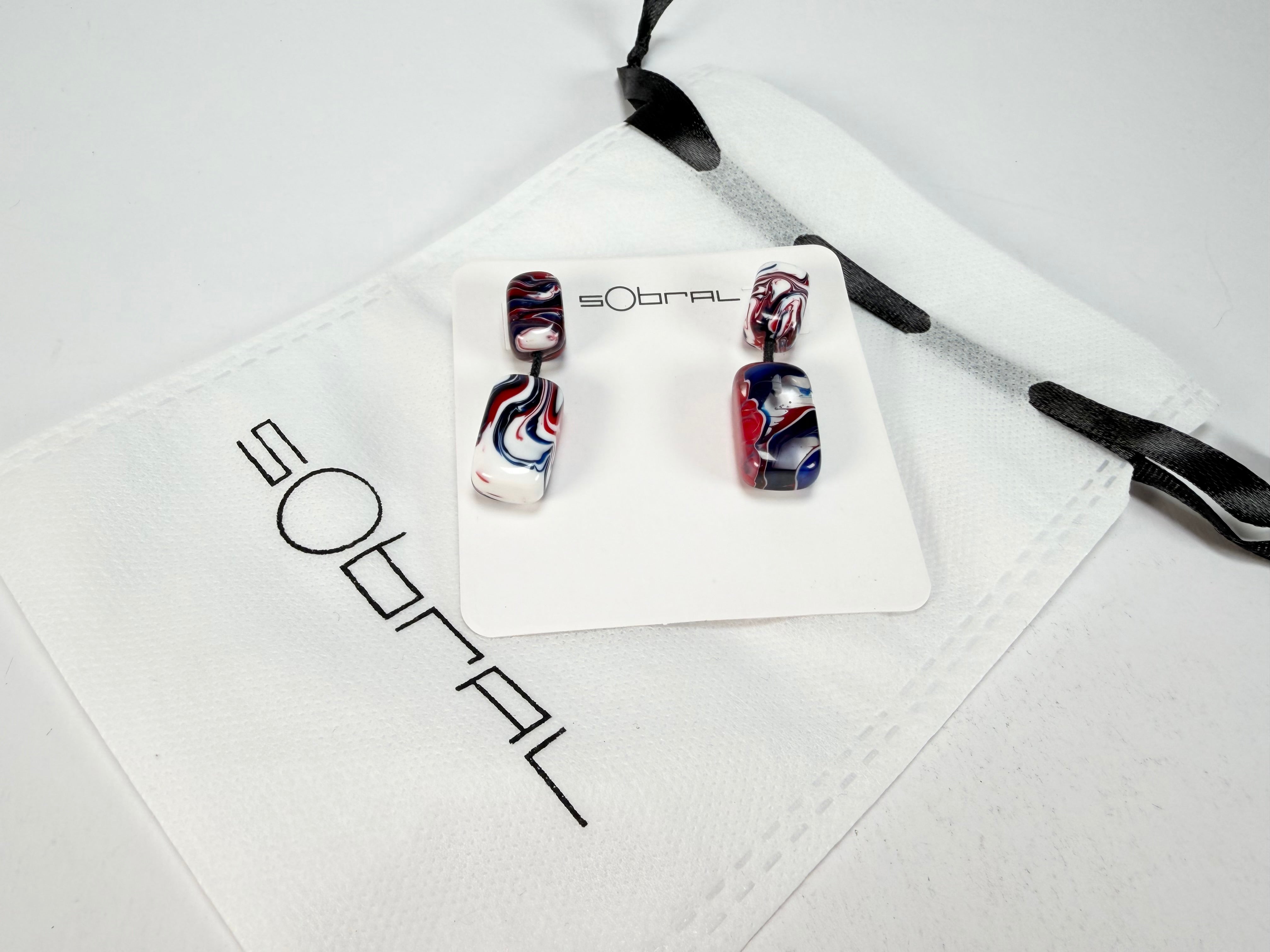 Sobral - Marianne "Thais" Resin Earrings ( 005366 )