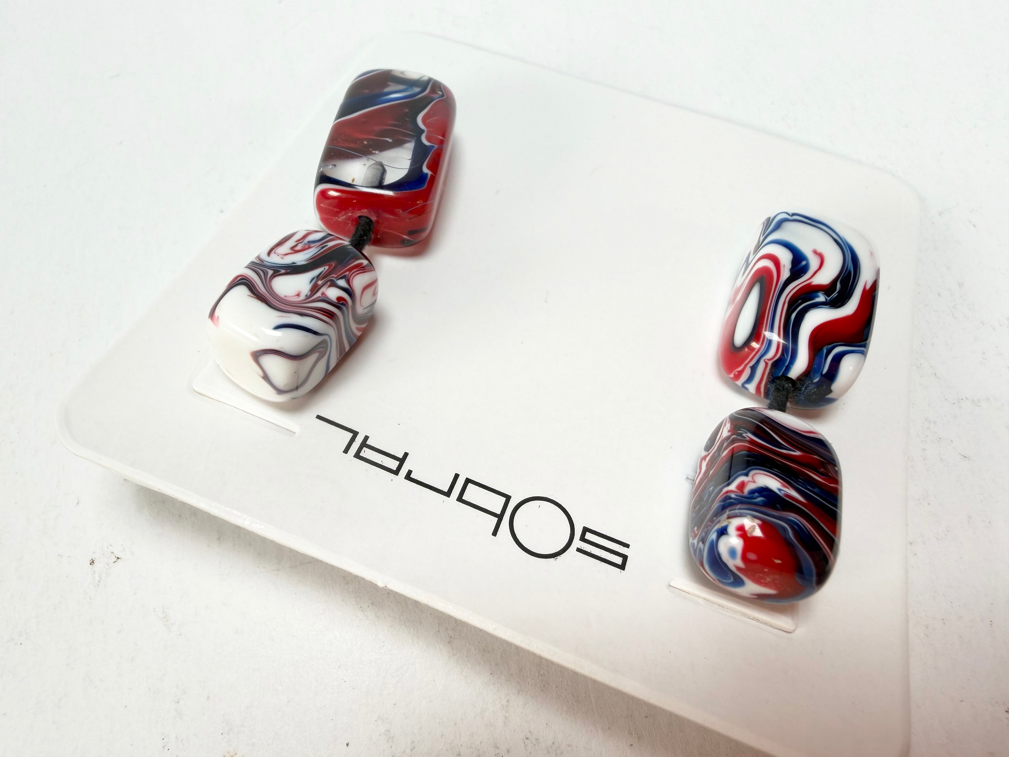 Sobral - Marianne "Thais" Resin Earrings ( 005366 )