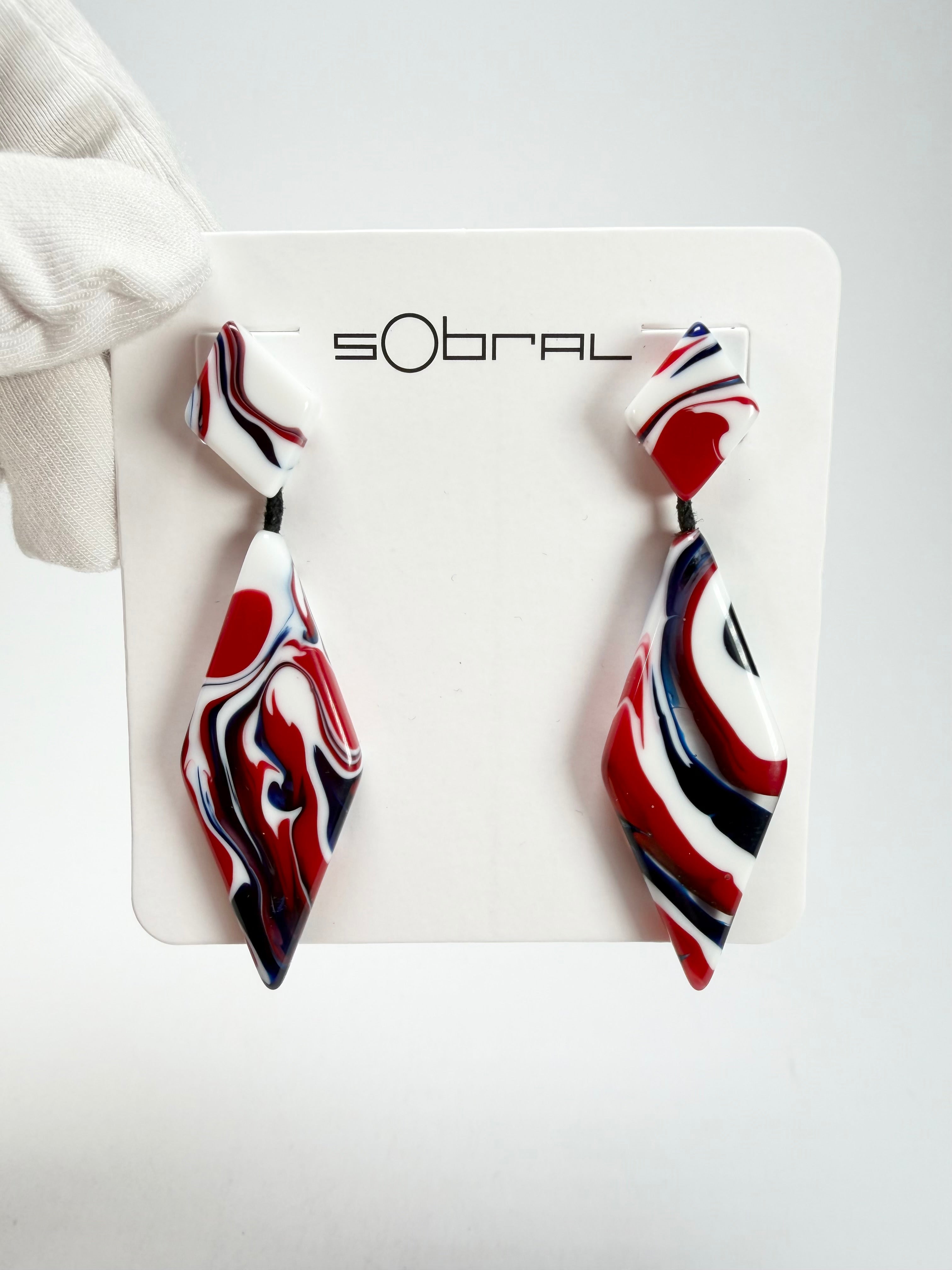 Sobral - Marianne "Marianne" Resin Earrings ( 005364 )