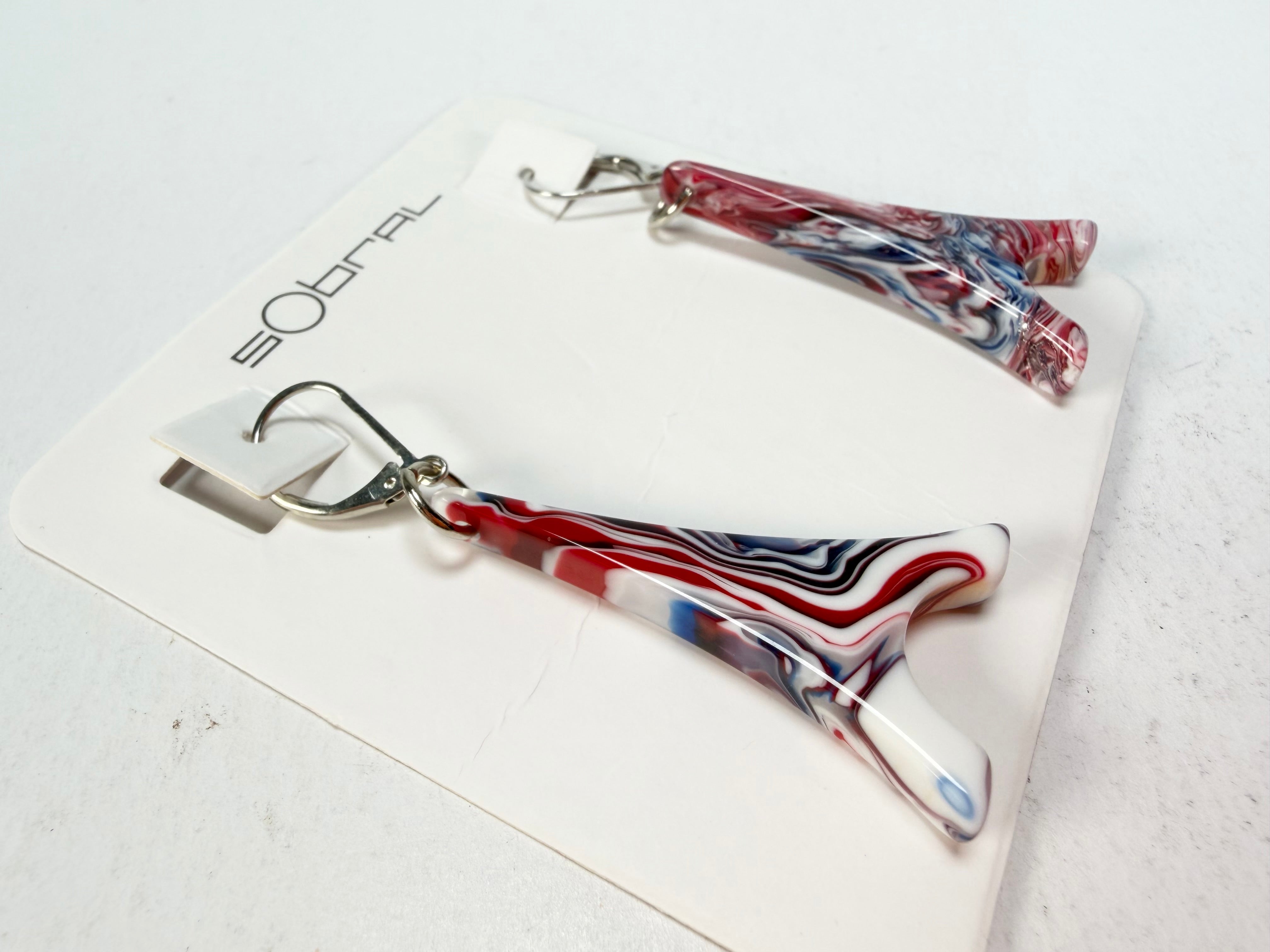 Sobral - Marianne "Eiffel Tower" Resin Earrings ( 001750 )
