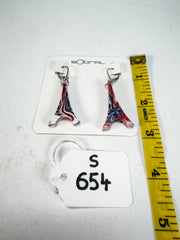 Sobral - Marianne "Eiffel Tower" Resin Earrings ( 001750 )