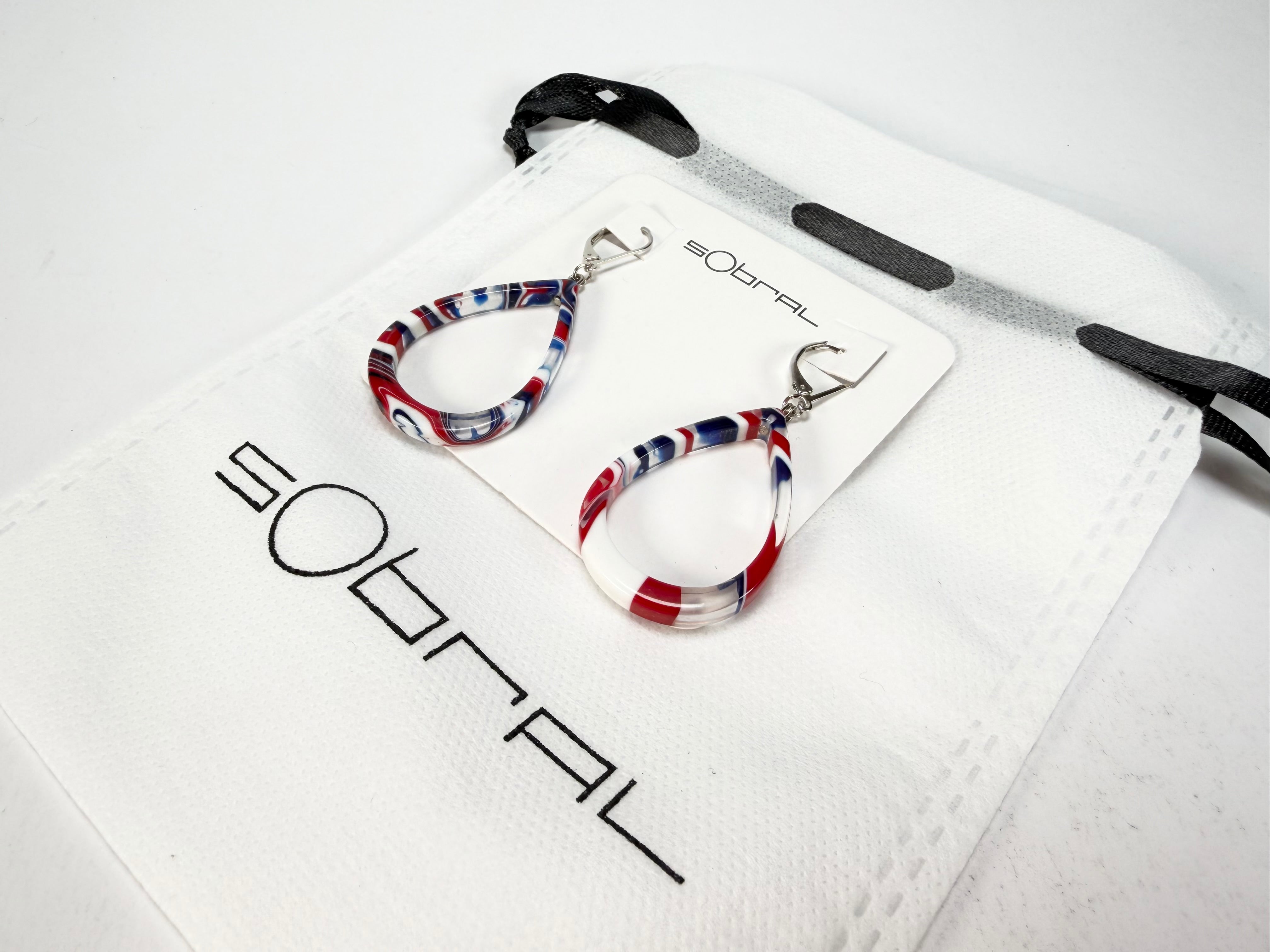 Sobral - Marianne "Cristiane" Resin Earrings ( 005363 )