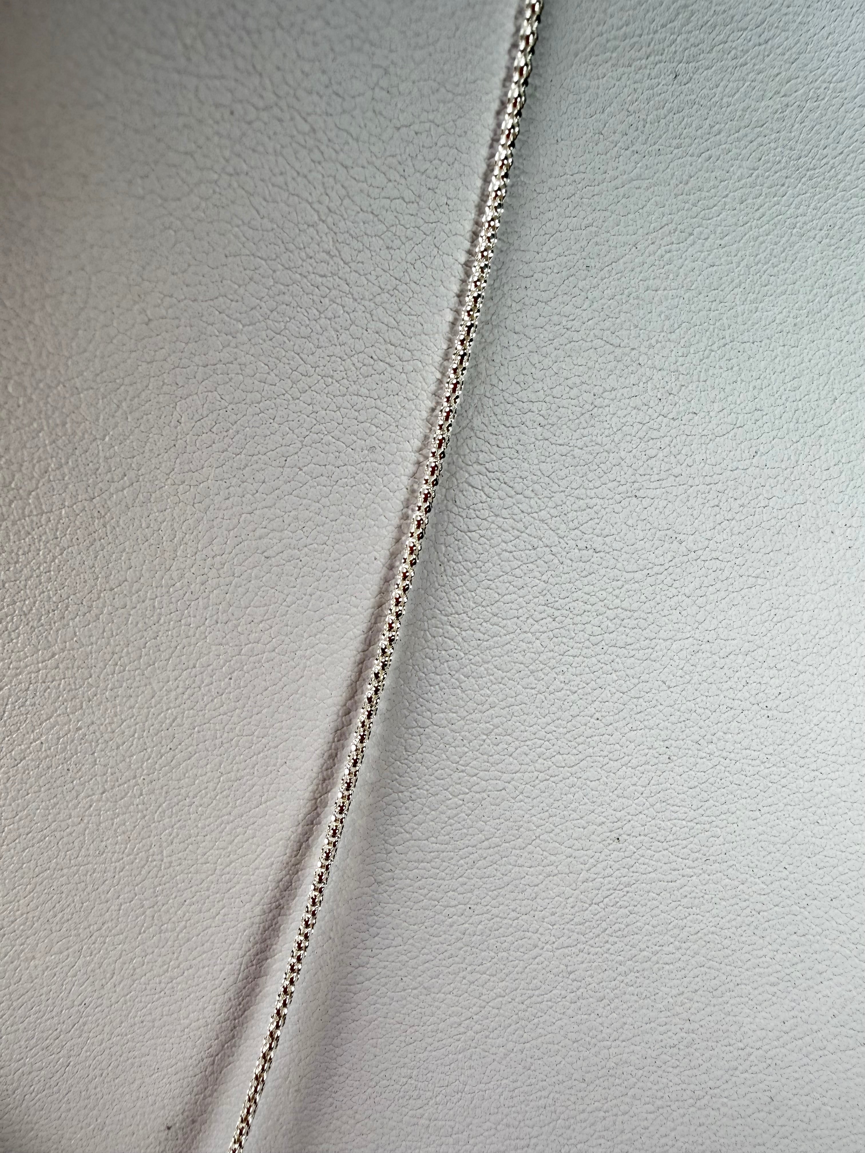 Sobral - Marianne "Eiffel Tower" Resin AG Sliver Necklace ( 005414 )