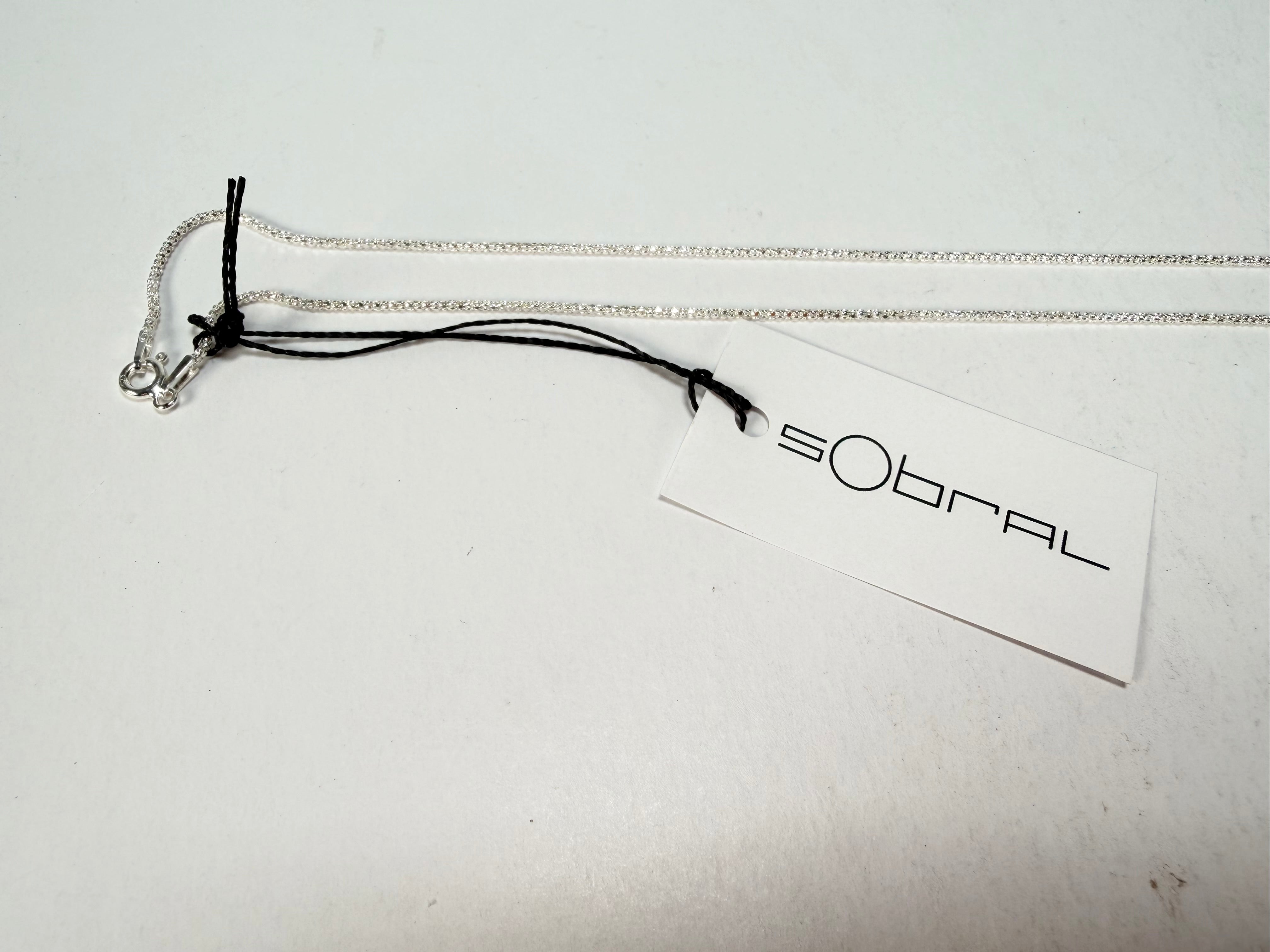 Sobral - Marianne "Eiffel Tower" Resin AG Sliver Necklace ( 005414 )