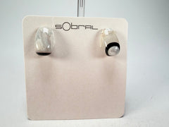 Sobral -  Lágrima D'or "New Habilis" Pollock Resin Earrings ( 005261 )
