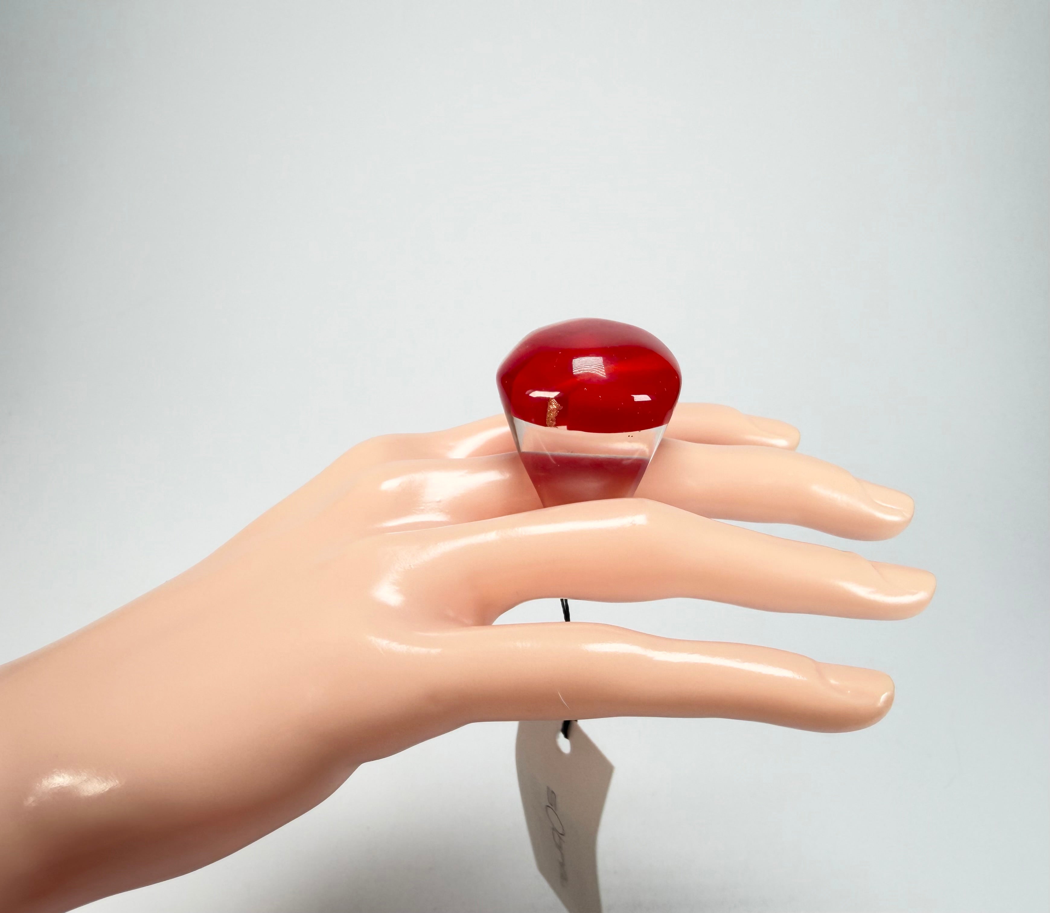 Sobral - Planets "Saturno" Marte Resin Ring ( 005457 ) - Size UK O / US 7
