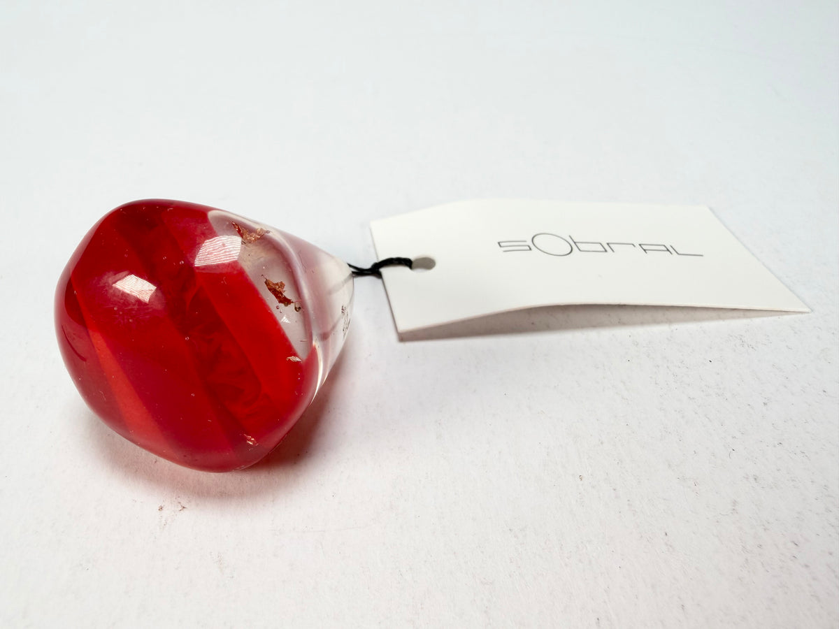 Sobral - Planets "Saturno" Marte Resin Ring ( 005457 ) - Size UK O / US 7