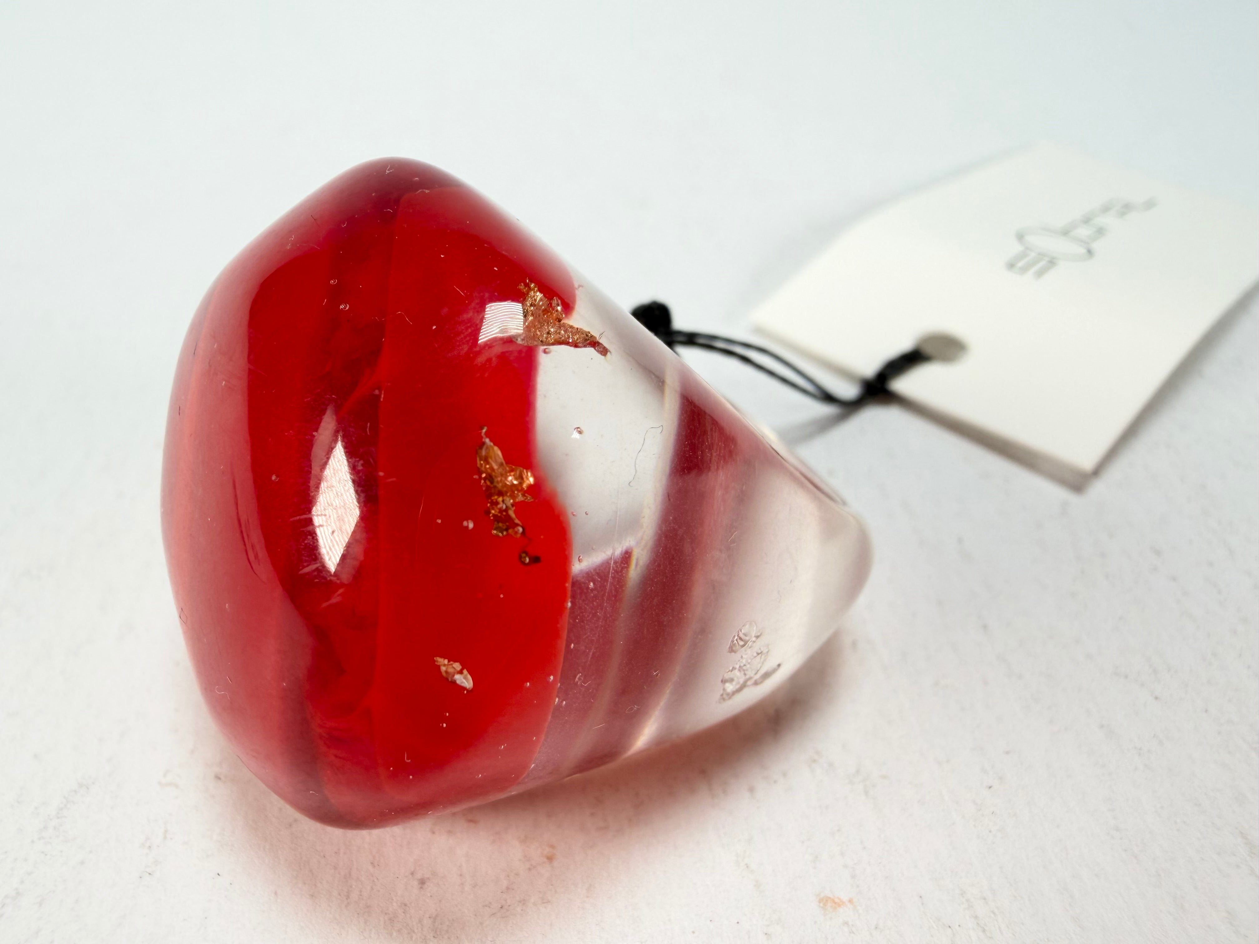Sobral - Planets "Saturno" Marte Resin Ring ( 005457 ) - Size UK O / US 7
