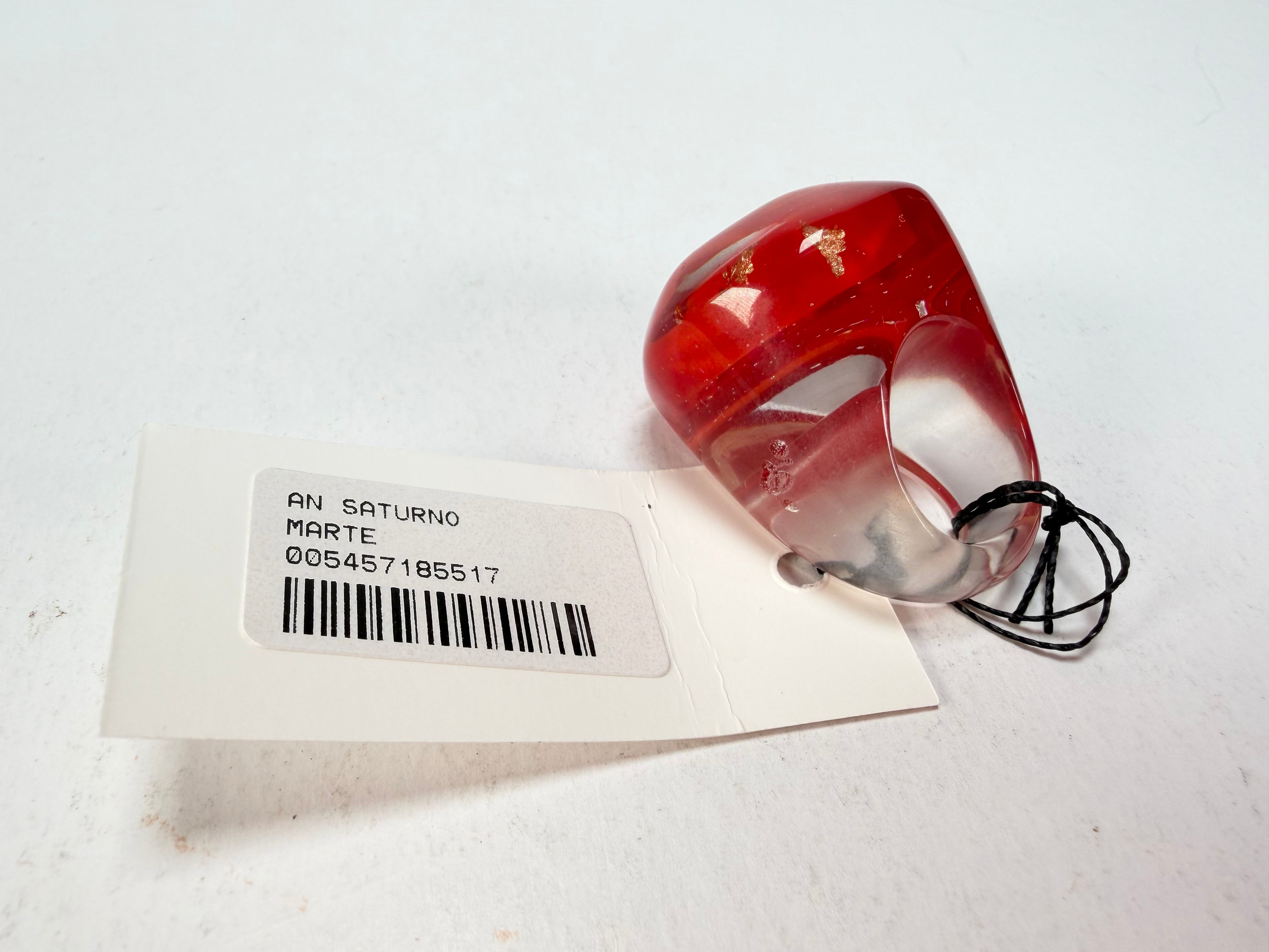Sobral - Planets "Saturno" Marte Resin Ring ( 005457 ) - Size UK O / US 7