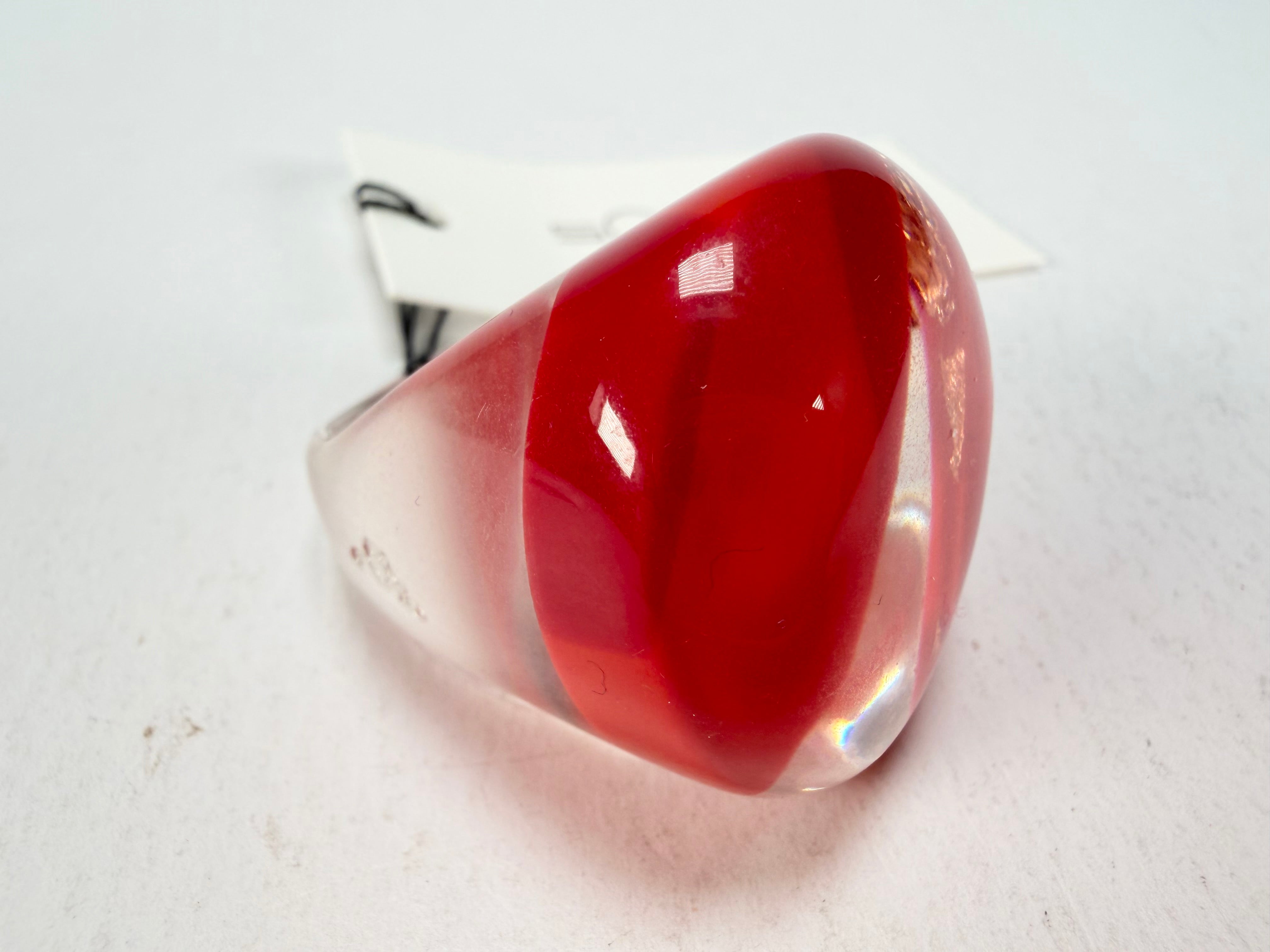 Sobral - Planets "Saturno" Marte Resin Ring ( 005457 ) - Size UK U / US 10