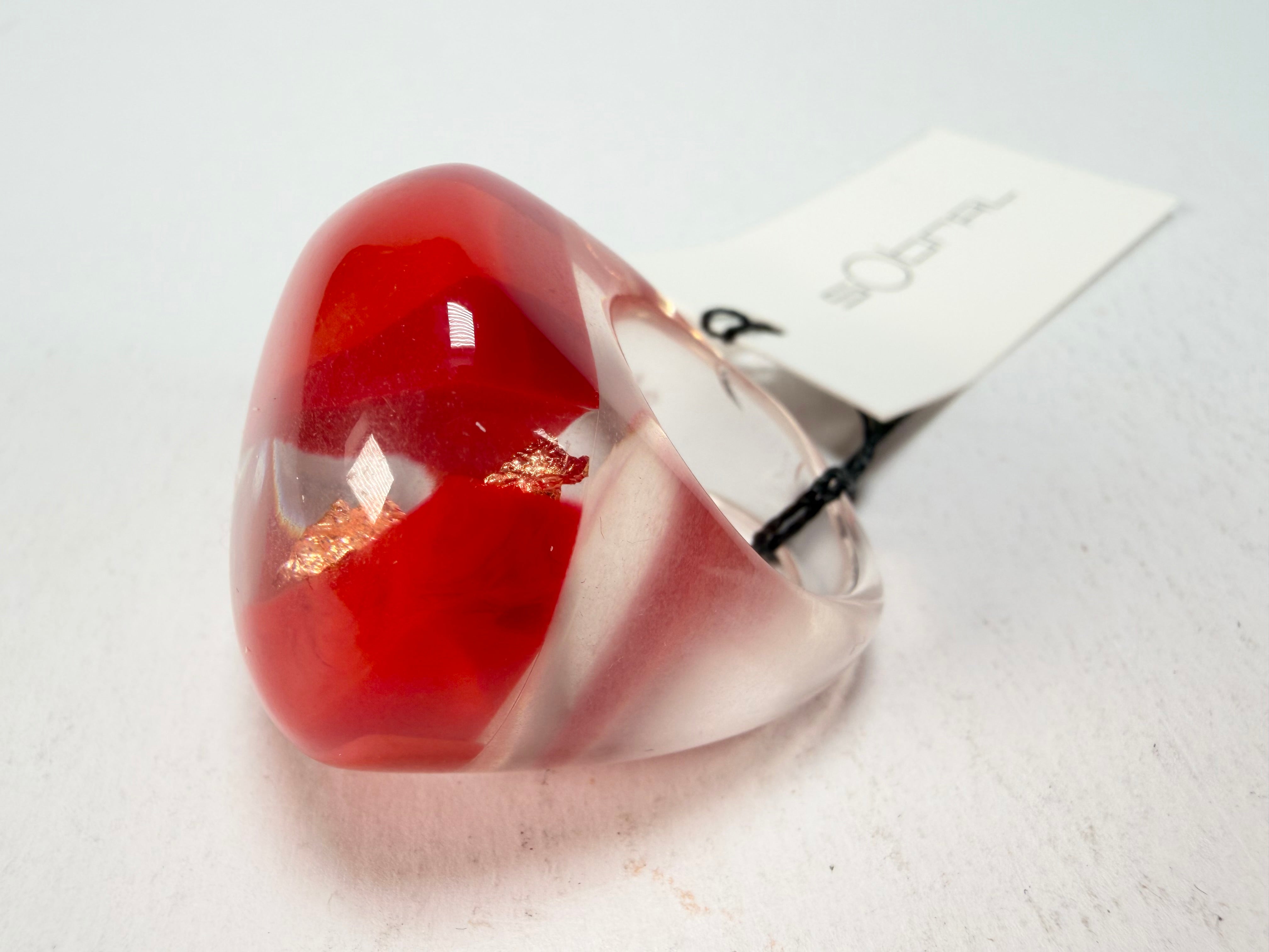 Sobral - Planets "Saturno" Marte Resin Ring ( 005457 ) - Size UK U / US 10