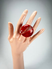 Sobral - Planets "Saturno" Marte Resin Ring ( 005457 ) - Size UK U / US 10