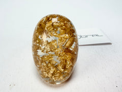 Sobral - Metalique "Super" Resin Ring ( 004337 ) - Size UK P / US 7.5