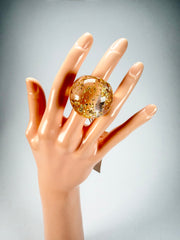 Sobral - Metalique "Apolo" Resin Ring ( 002836 ) - Size UK S / US 9