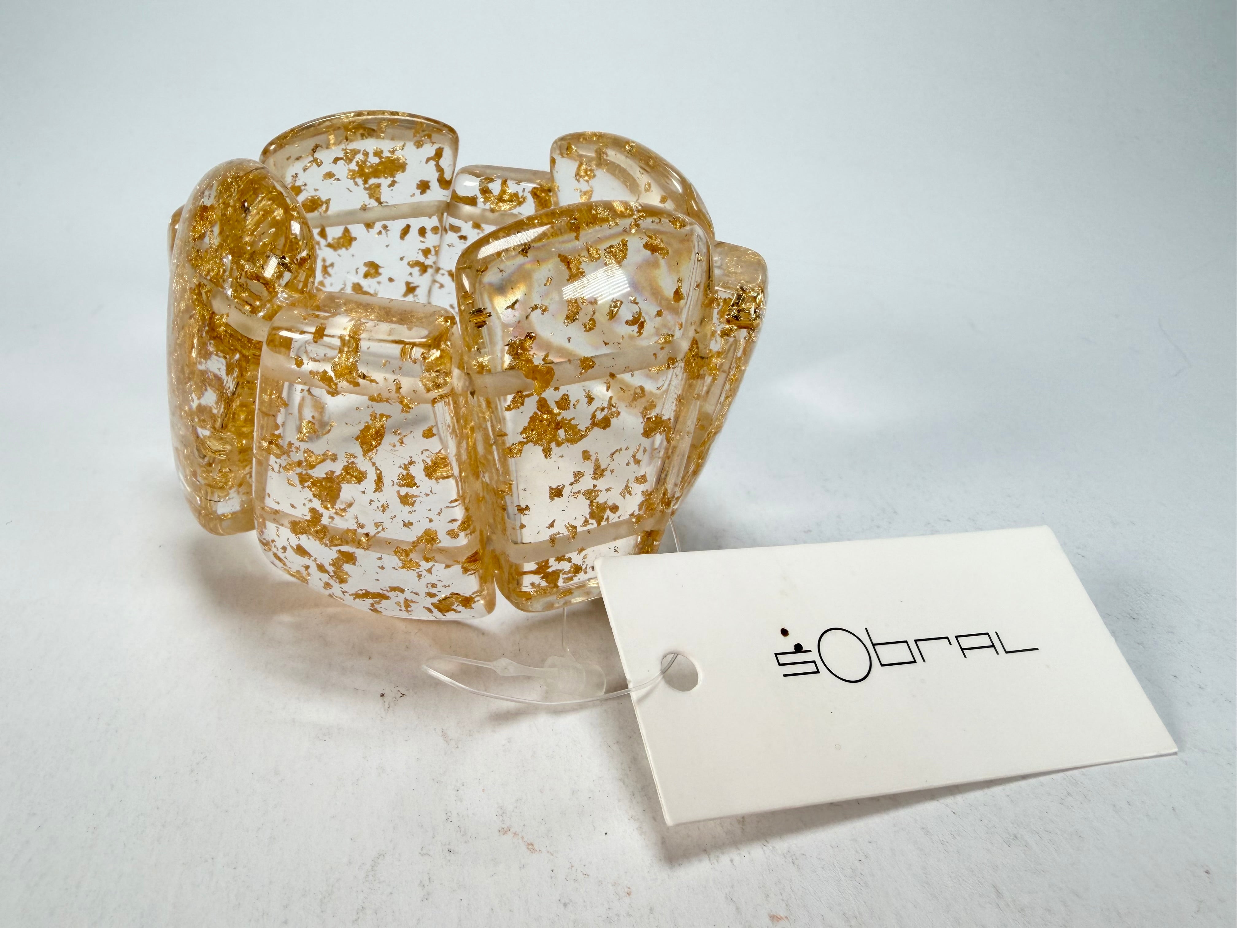 Sobral - Metalique "Rimla" Elasticated Bracelet ( 004498 )