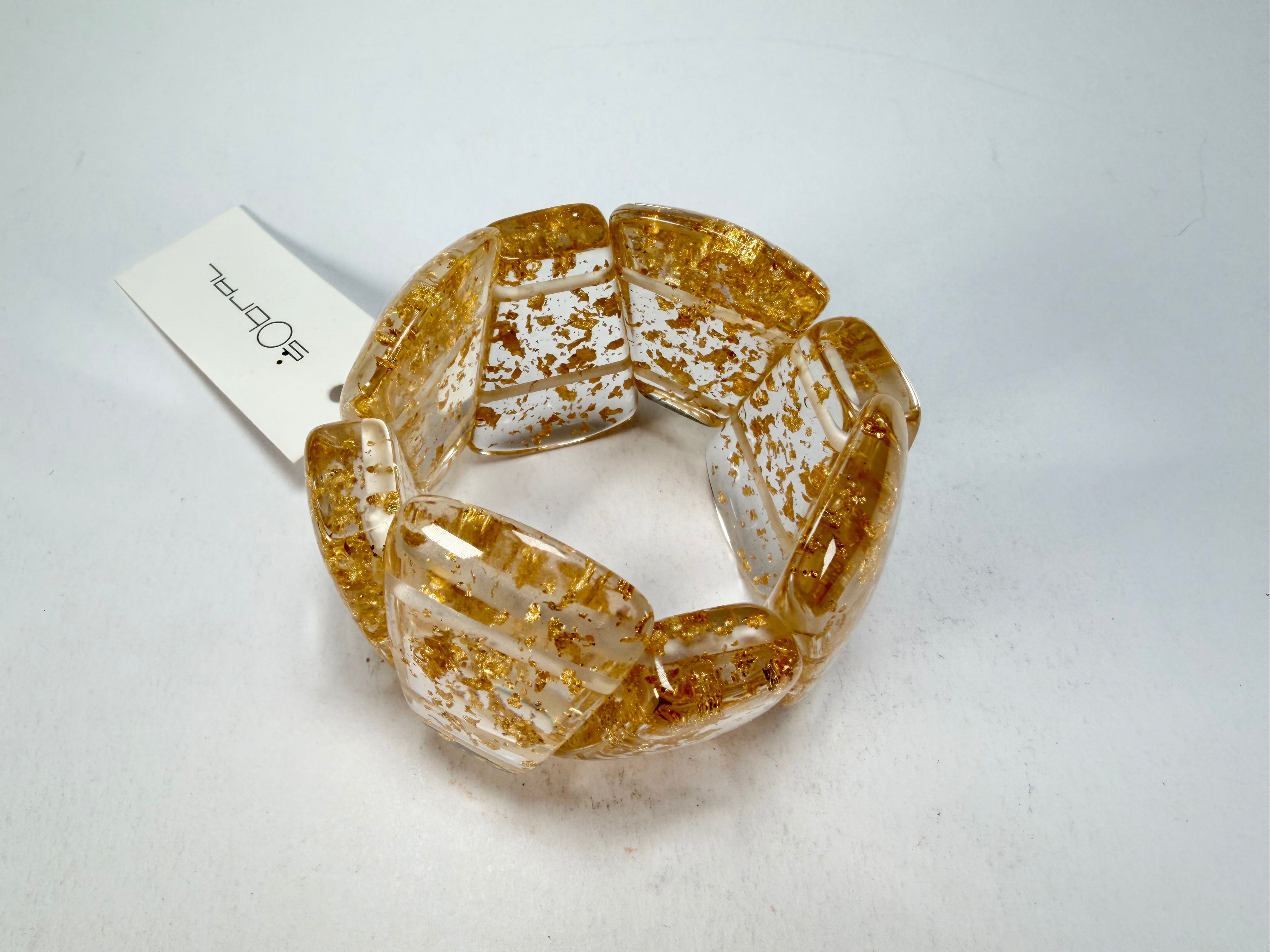 Sobral - Metalique "Rimla" Elasticated Bracelet ( 004498 )