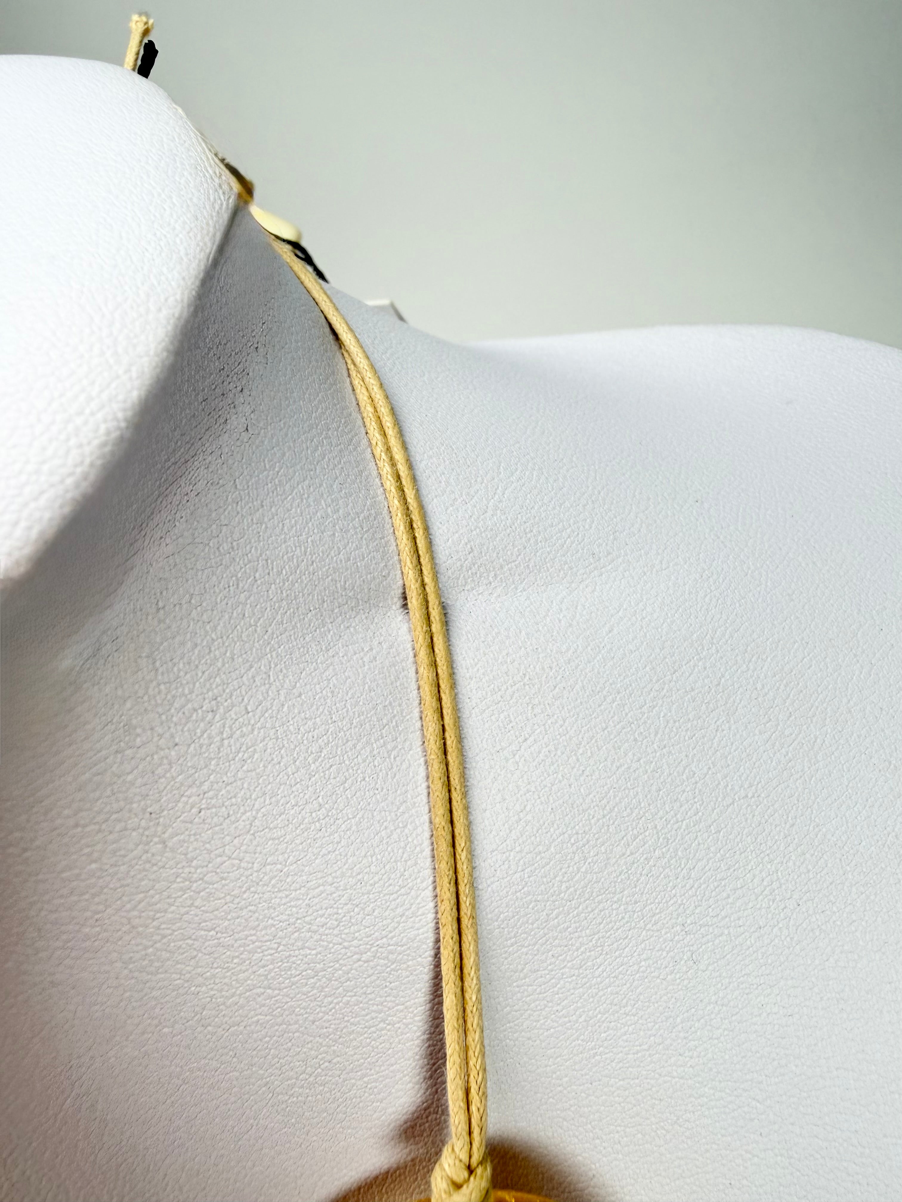Sobral - Metalique "Ebony" Resin Necklace ( 004334 )