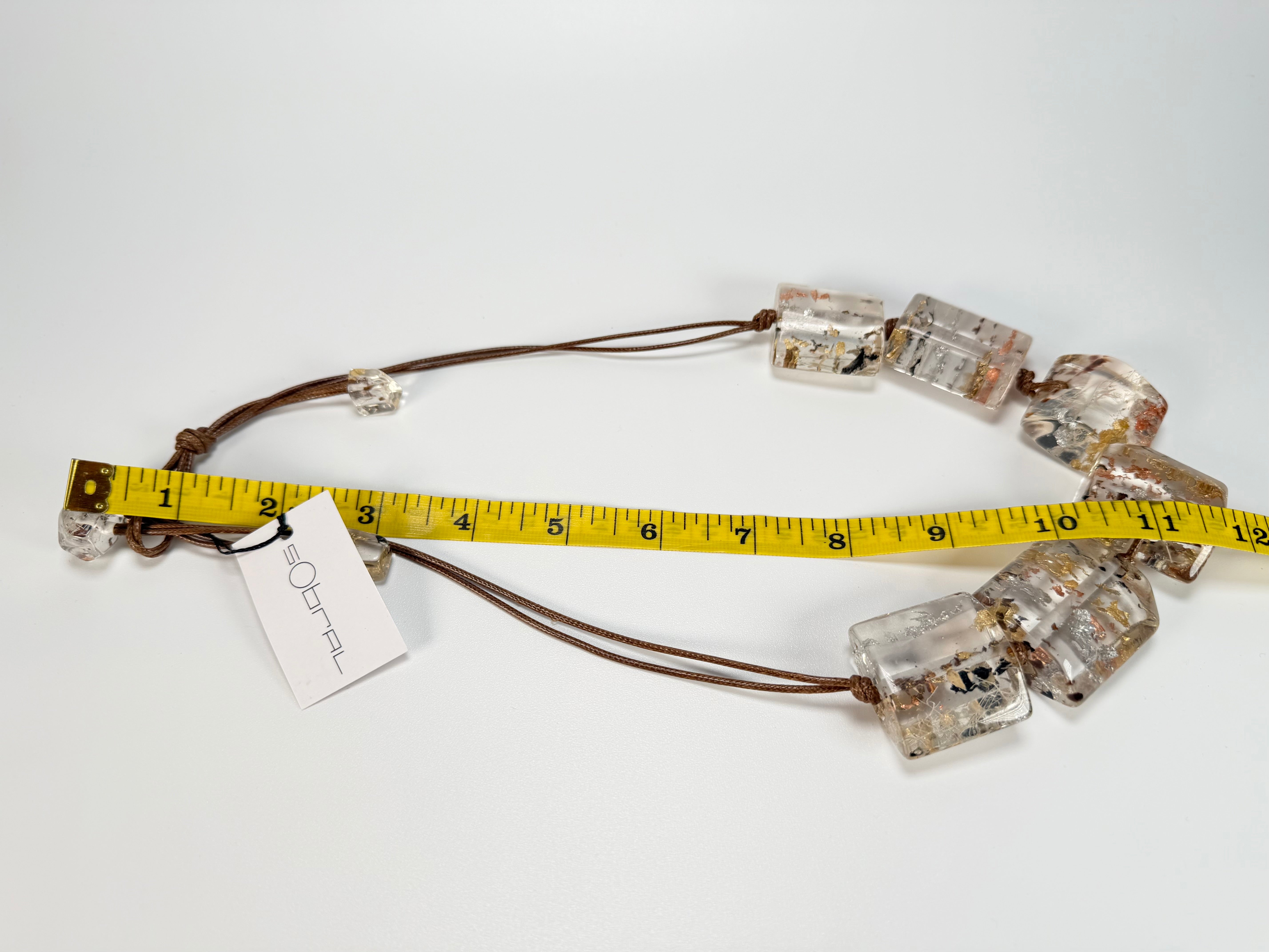 Sobral - Minas Gerais "Capitólio" Resin Necklace ( 005544 )