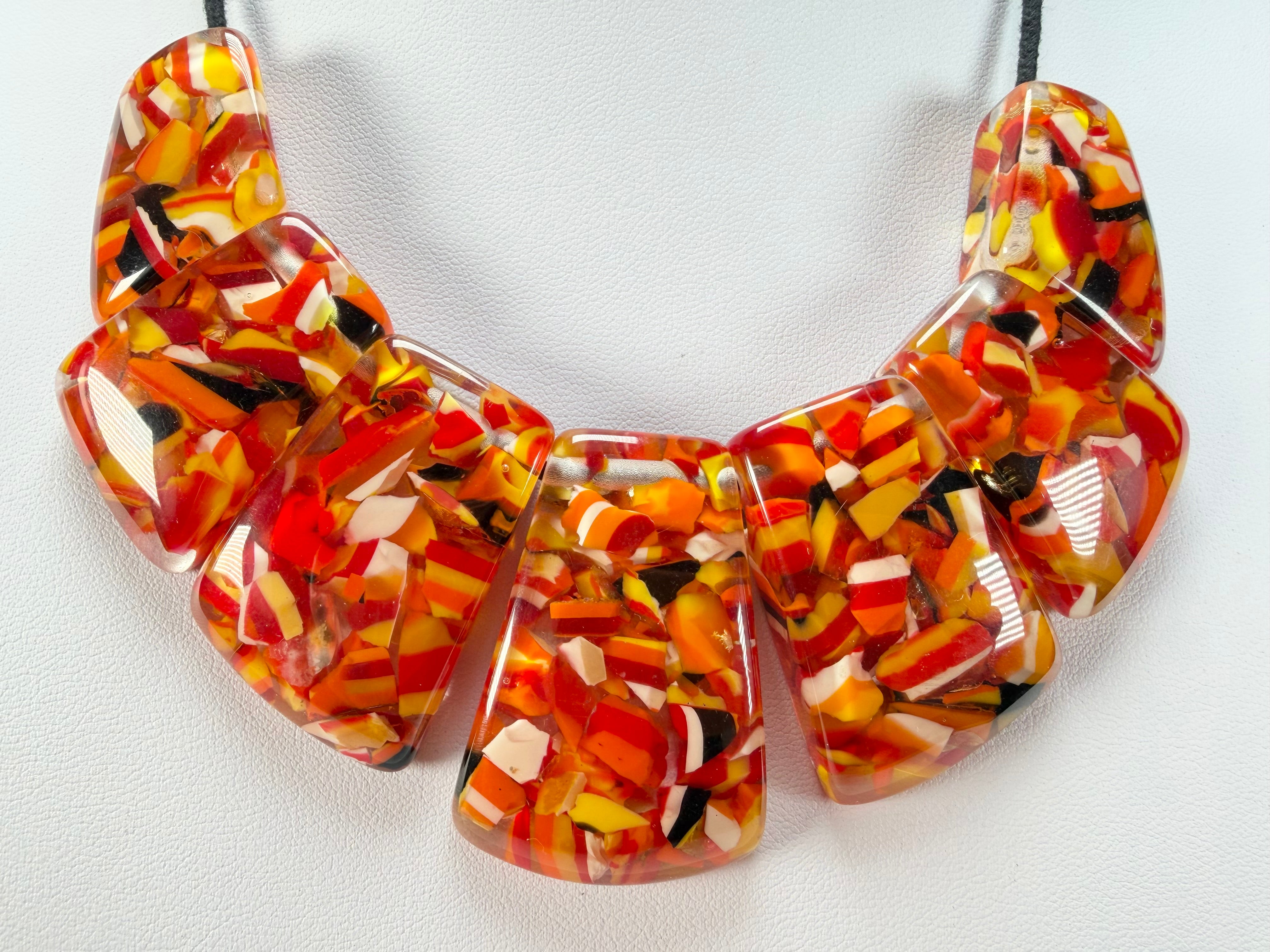 Sobral - Mix Sol "Ipanema" Resin Necklace ( 005377 )