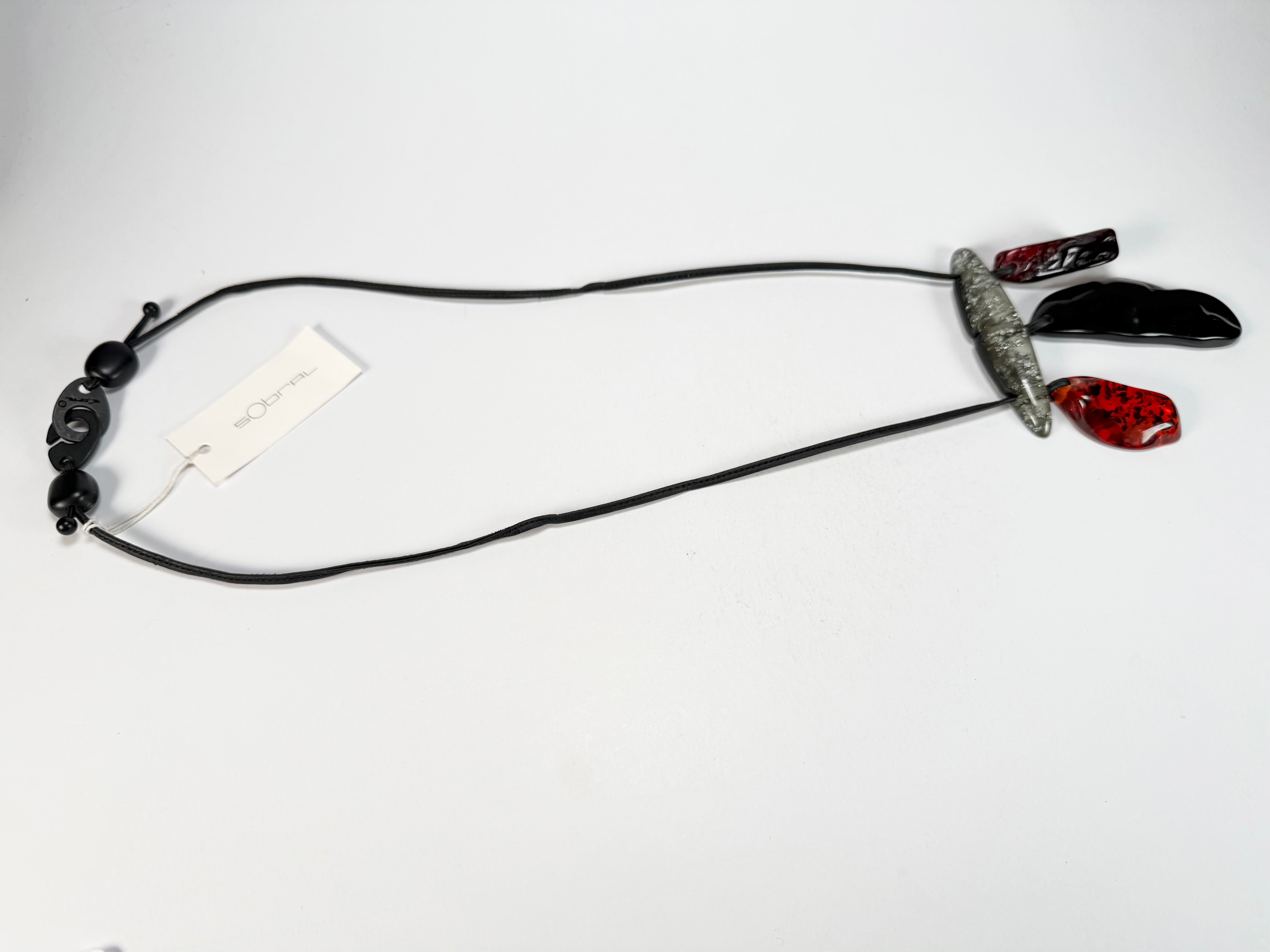 Sobral - Médio "Agudo" Studio Creation Resin Necklace ( 000000 )