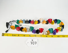 Sobral - Mix 2023 "Cones MD" Resin Necklace ( 005368 )