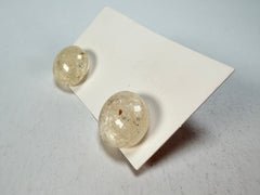 Sobral - Sisal "Bia" Resin Earrings ( 004186 )