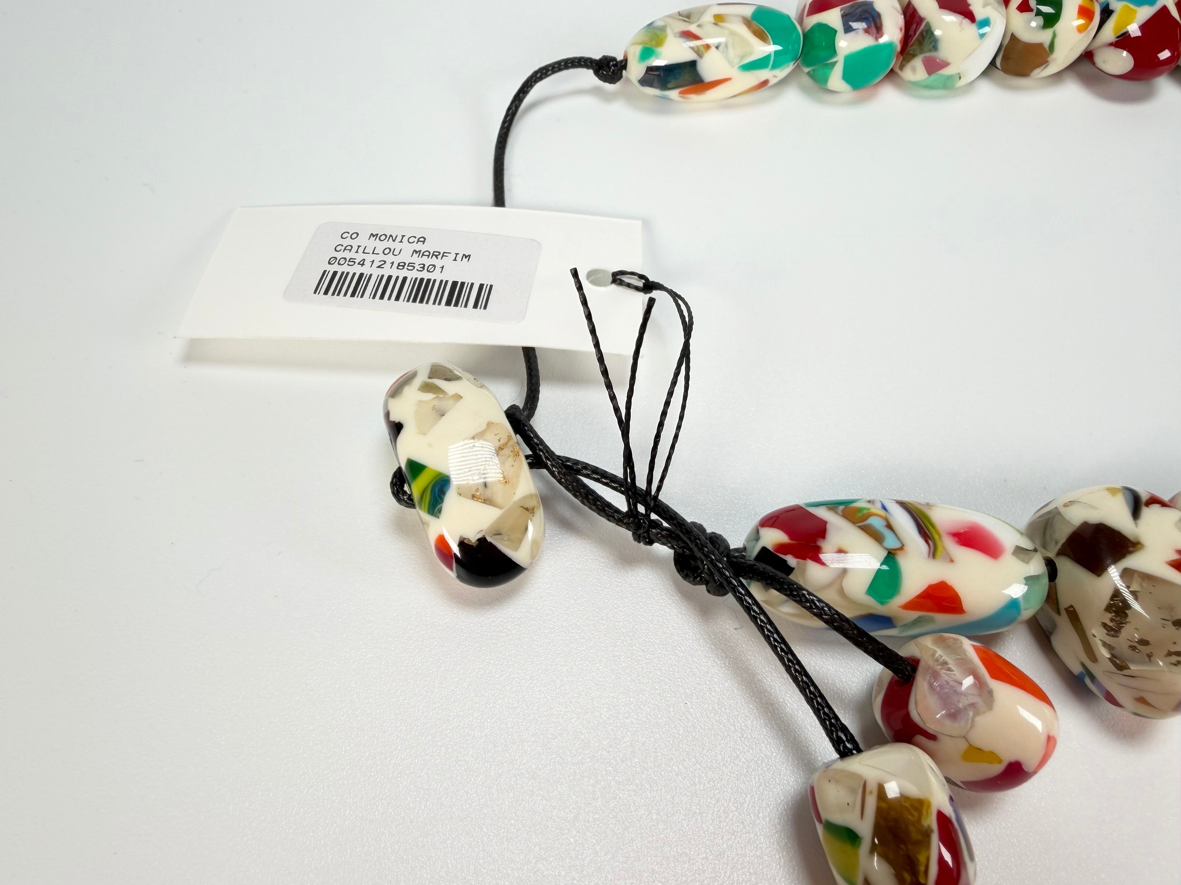 Sobral - Caillou Marfim "Monica" Resin Necklace ( 005412 )